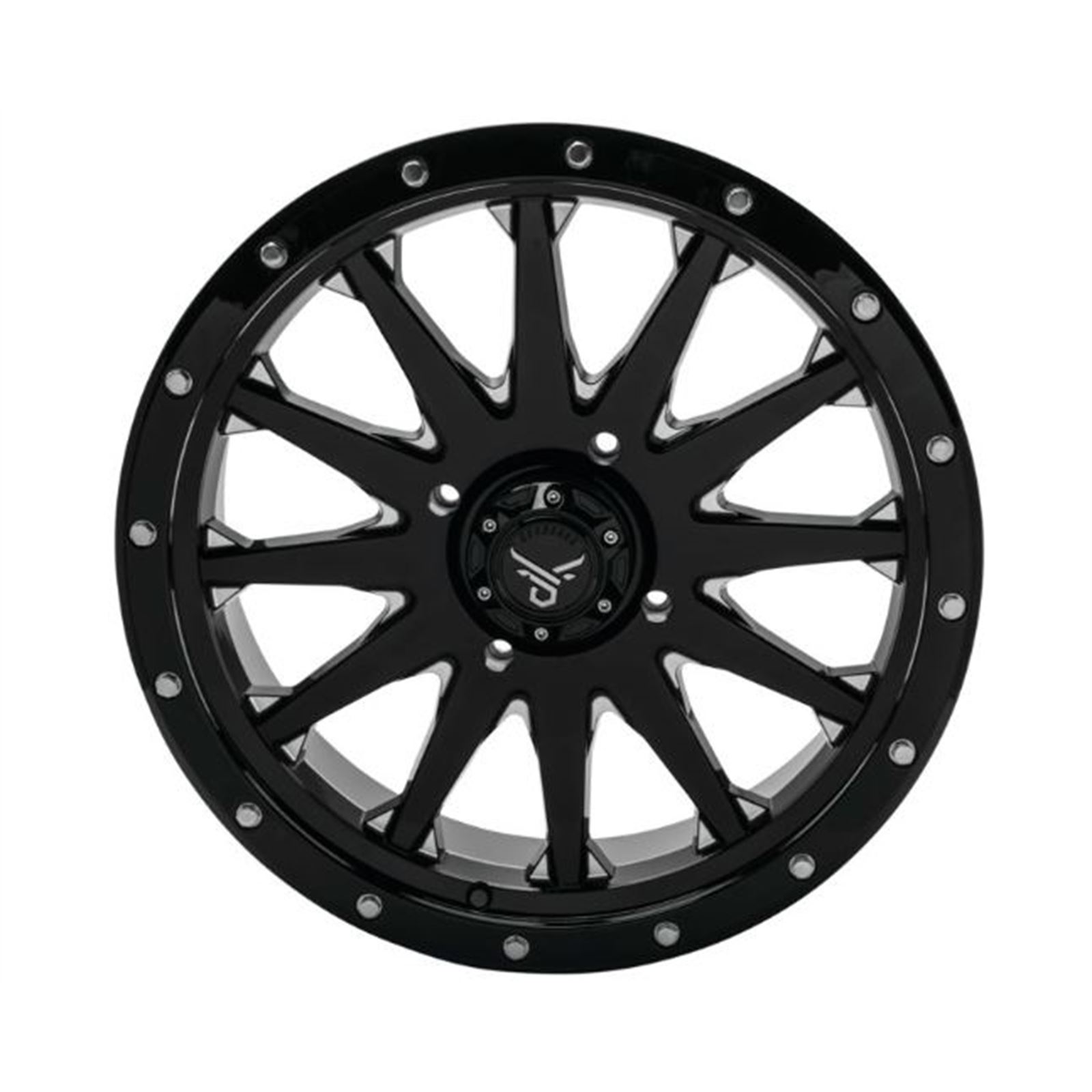 Quadboss Wagon Wheel 18x7, 4/137, 4+3, Black/Milled