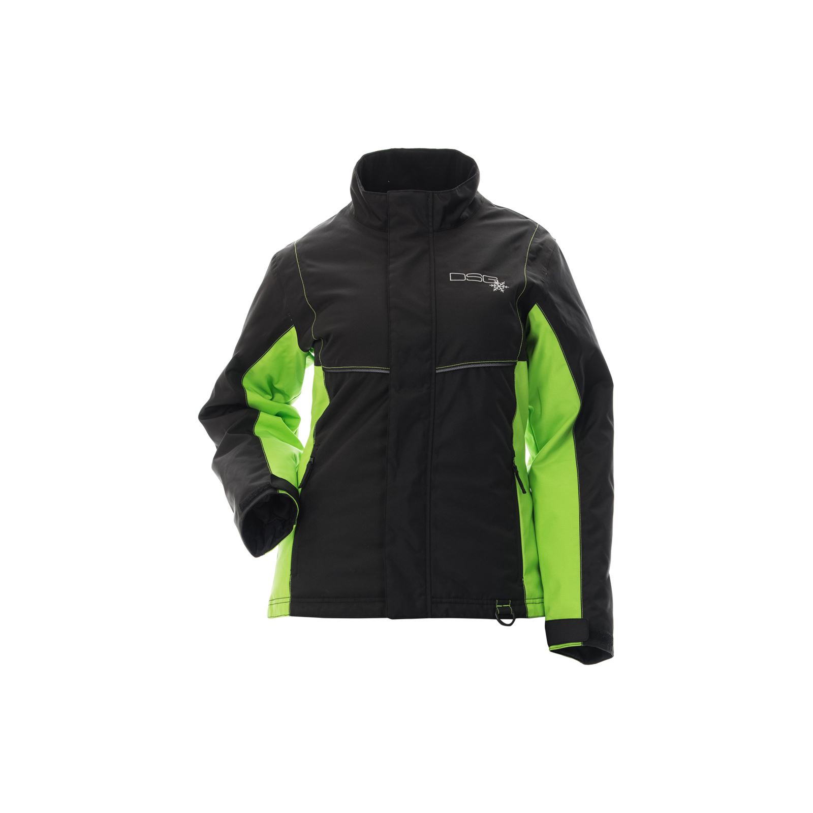 DSG Trail Jacket - Black/Green Apple