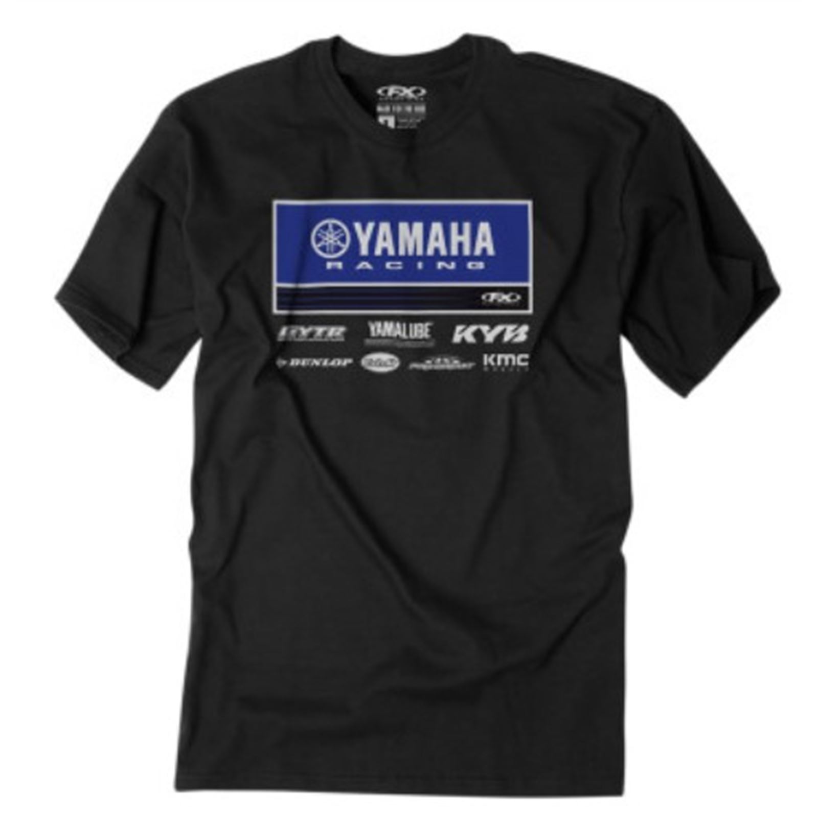 Factory Effex Yamaha 21 Racewear T-Shirt - Black - 2X-Large