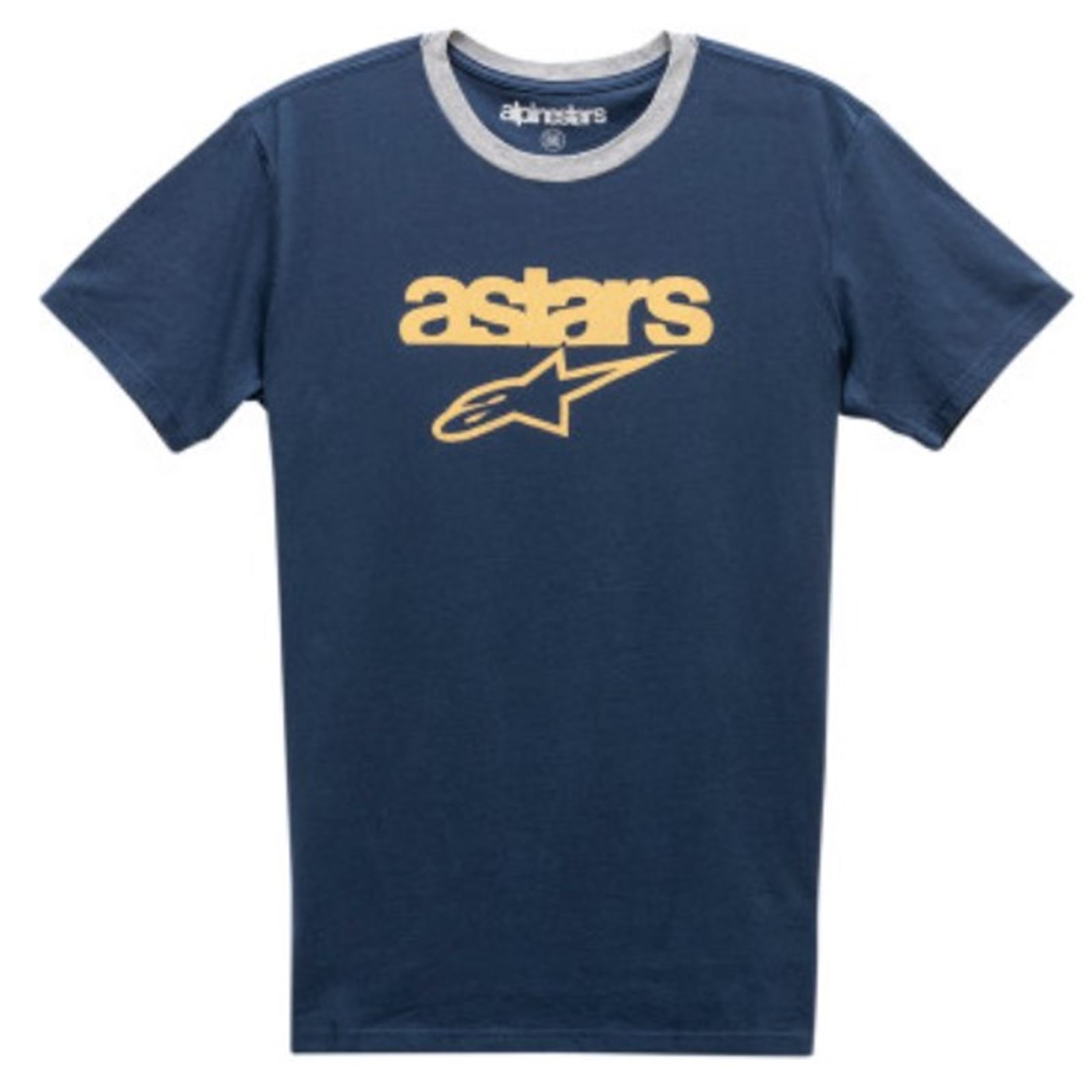 Alpinestars Match T-Shirt - Navy/Gray - Medium