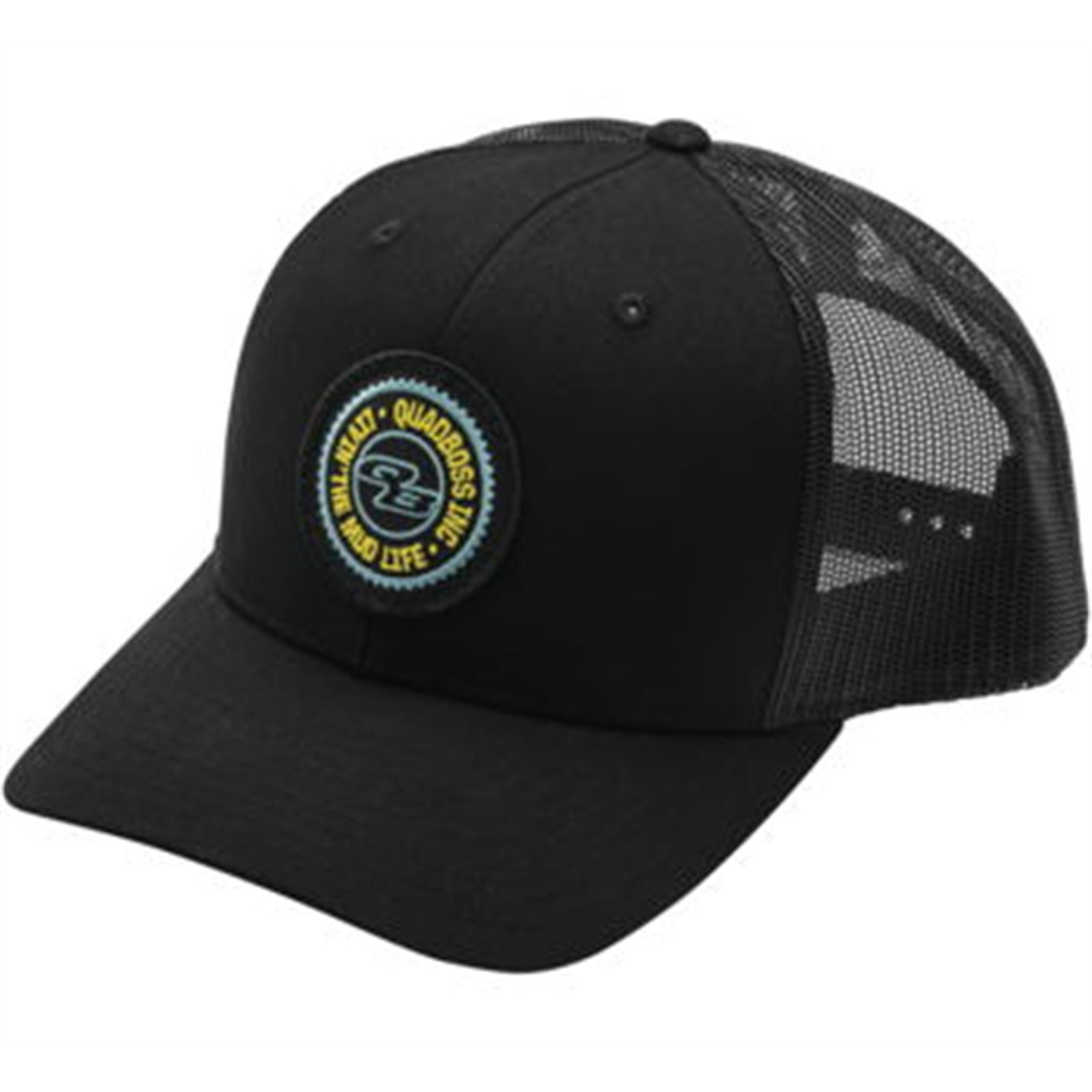 Quadboss Sprocket Snap Hat - Black - One Size