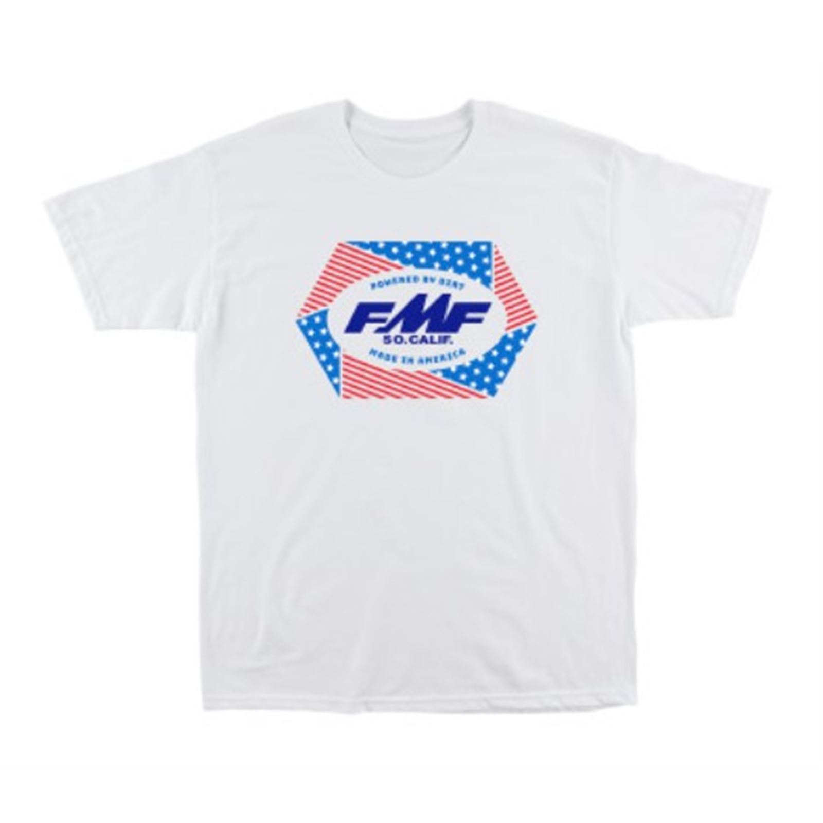 FMF Racing Geometry T-Shirt - White - 2X-Large