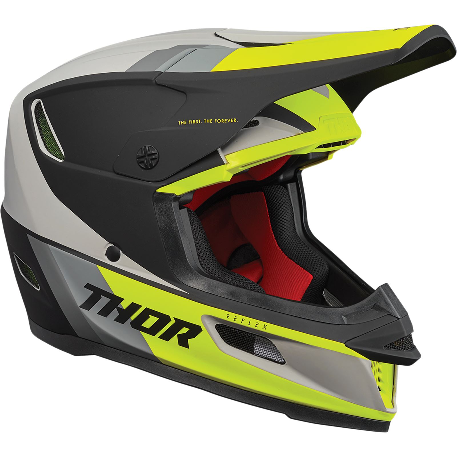 Thor Reflex Helmet - MIPS® - Apex - Acid/Gray - Small