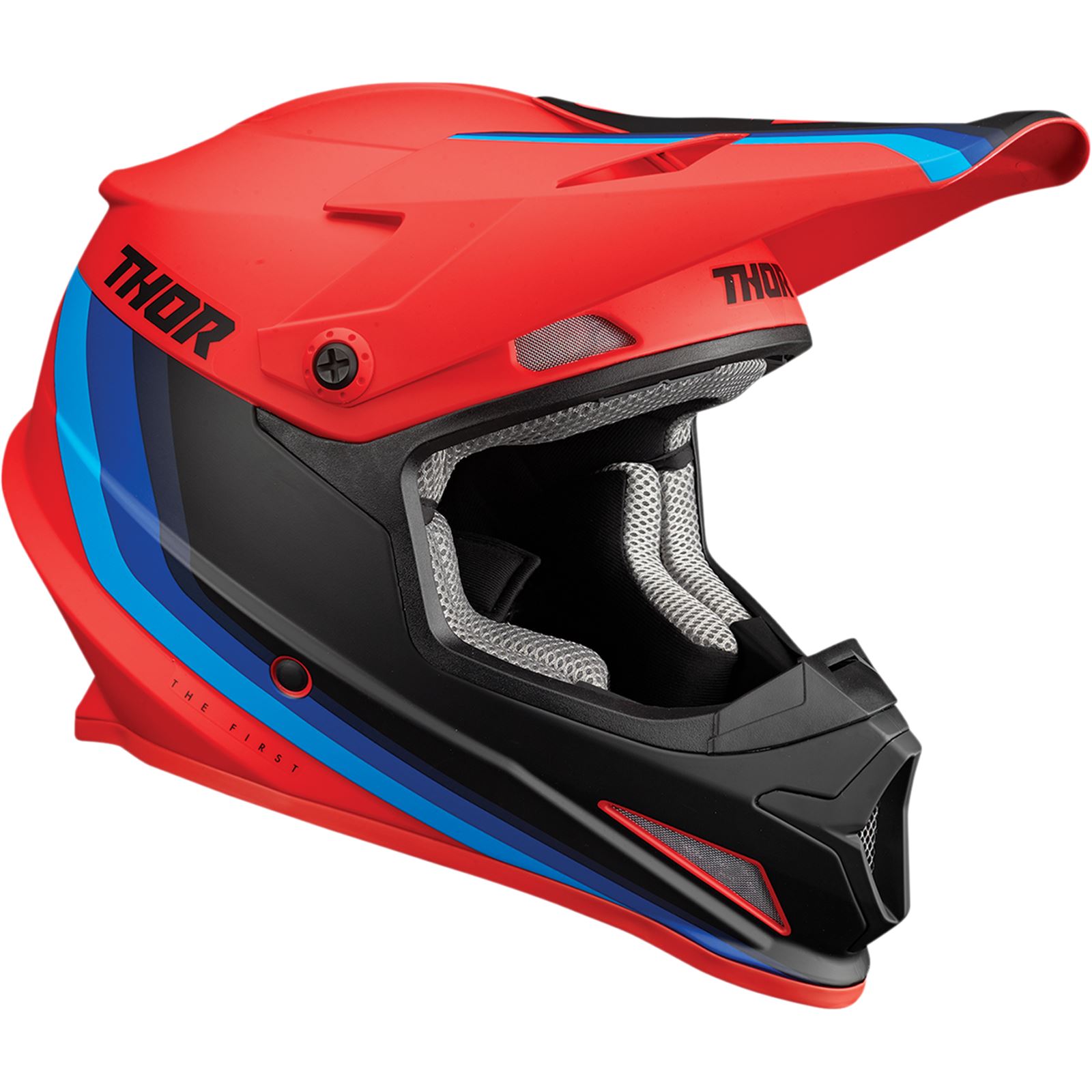 Thor Sector Helmet - MIPS® - Red/Blue