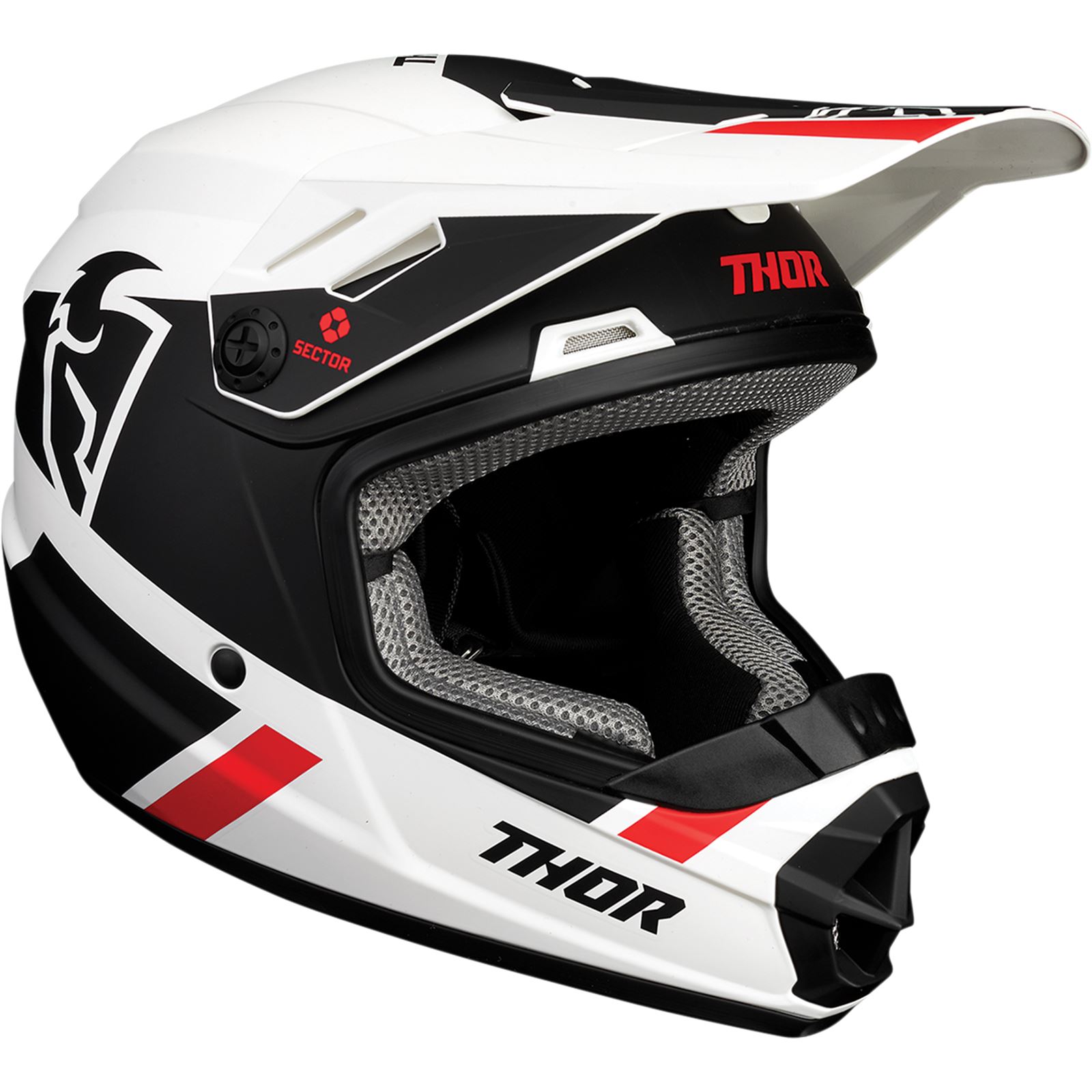 Thor Sector Helmet - Split - MIPS® - White/Black