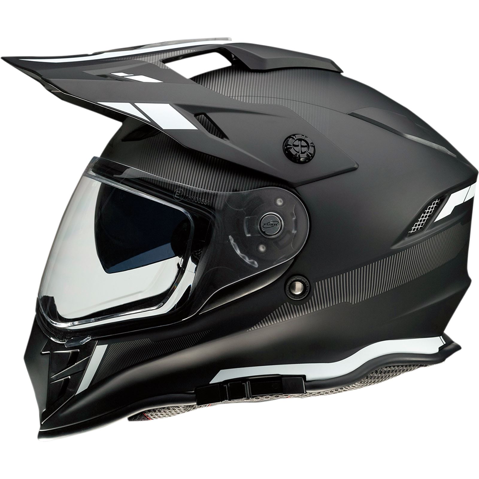 Z1R Range Helmet - Uptake - Black/White - Large