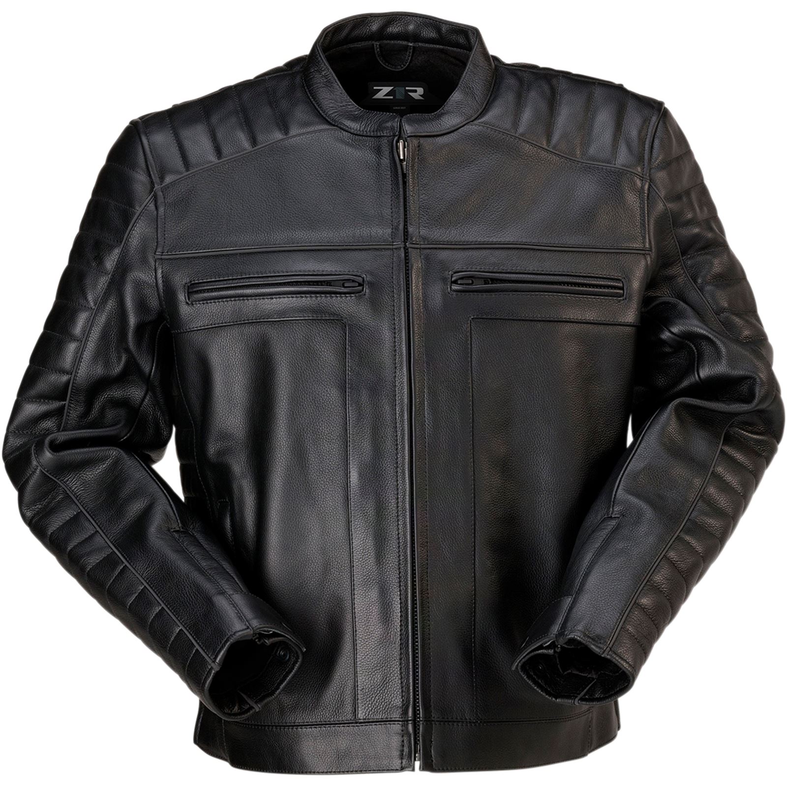 Z1R Artillery Leather Jacket - Black