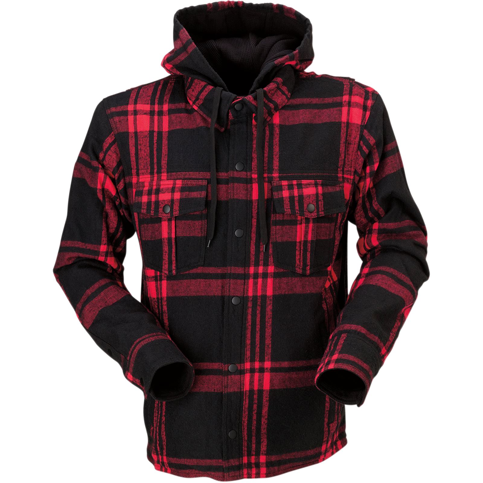 Z1R Timber Flannel Shirt - Red/Black - XL