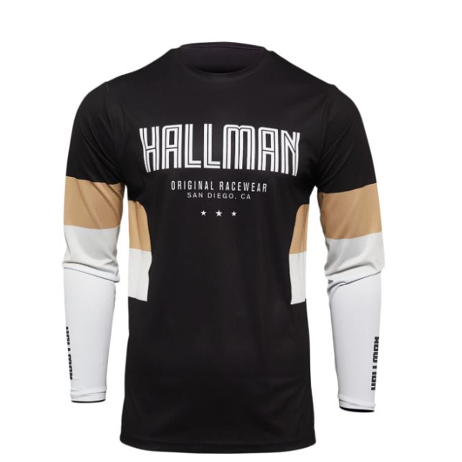 Thor Hallman Different Drift Jersey - Black/Light Tan - XL