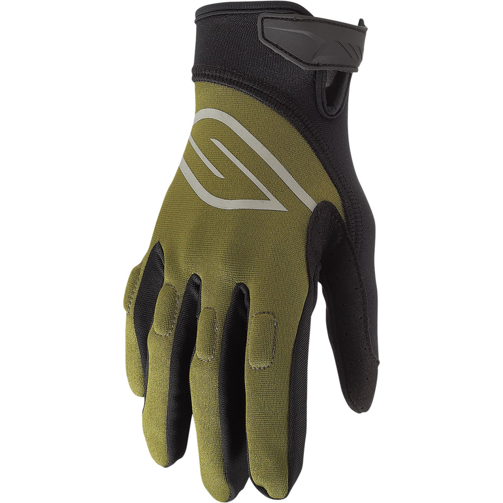 Slippery Circuit Gloves - Olive/Black - Small
