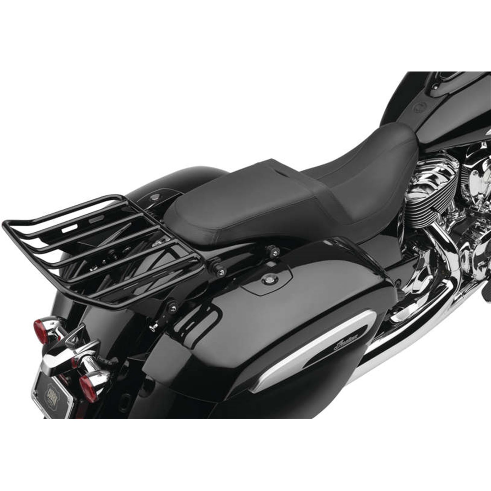 Cobra Detachable Rack - Black for Indian Chieftain '14 - '22 OPEN BOX ...