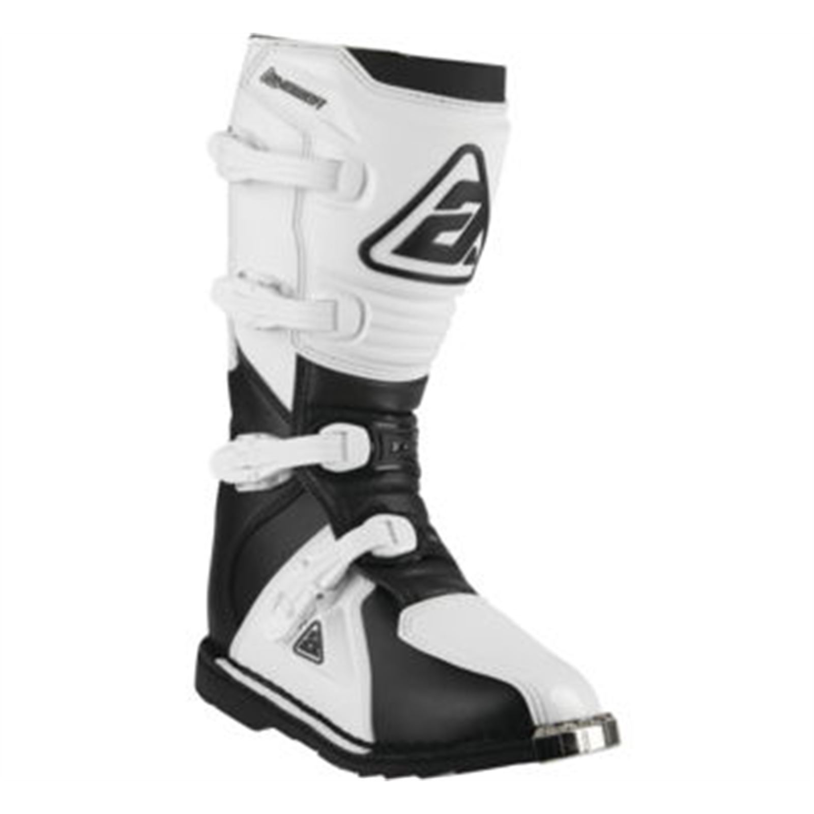 Answer AR1 Race Boots - Black/White - Size 8