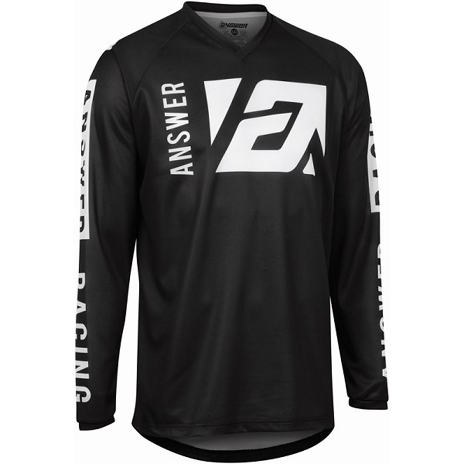 Answer Youth Syncron Merge  Jersey - Black/White - Youth XS