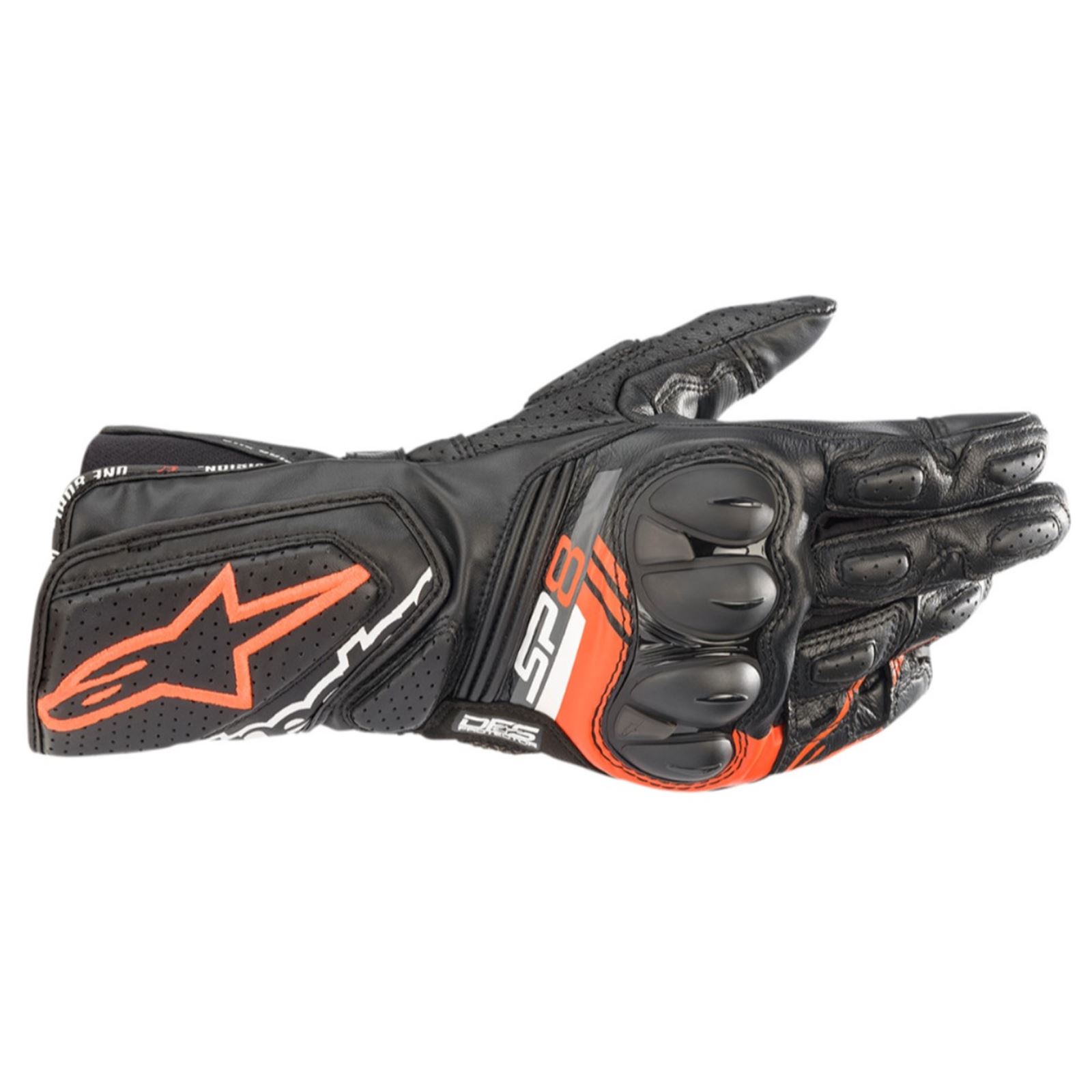 Alpinestars SP-8 V3 Gloves - Black/Red - XL
