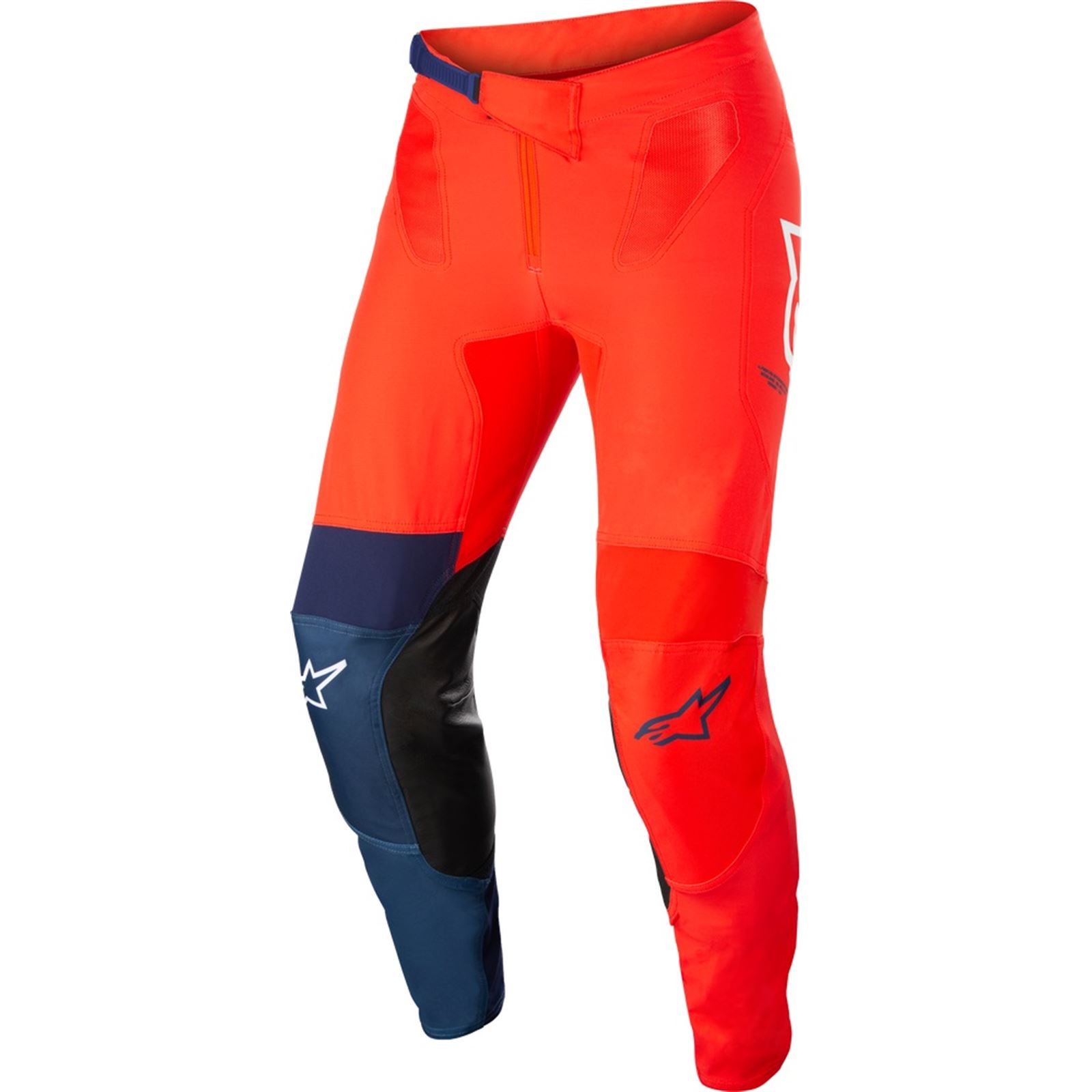 Alpinestars Supertech Blaze Pants - Bright Red/Dark Blue/White - 34