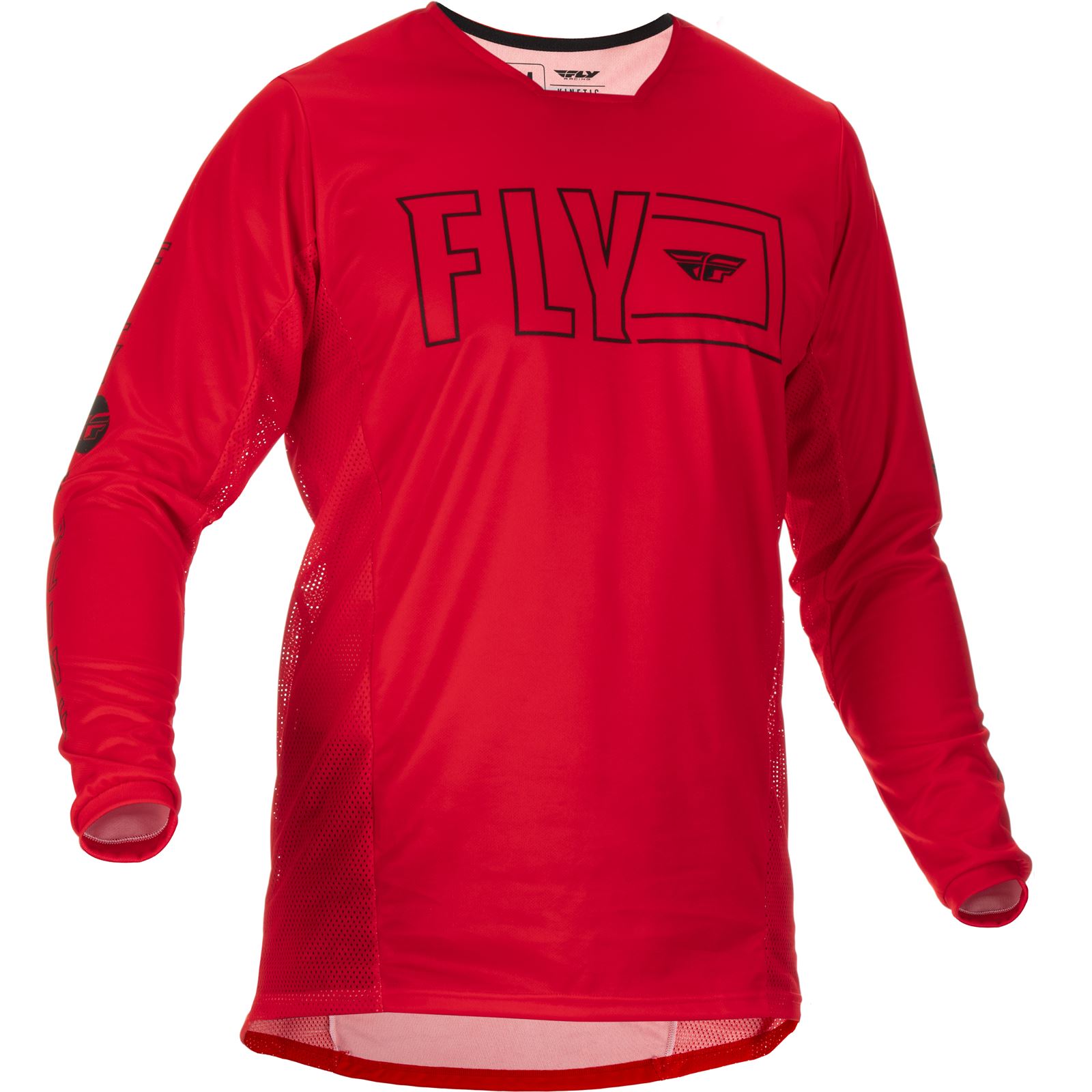 Fly Racing Kinetic Fuel Jersey - Red/Black - 2XL