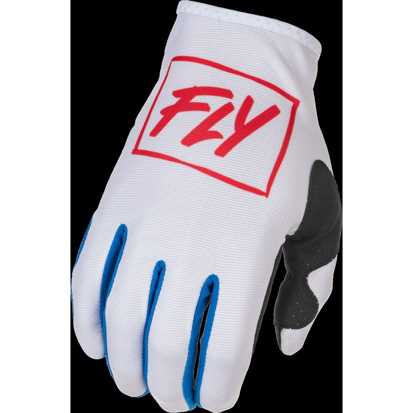 Red white and hot sale blue motorcycle gloves