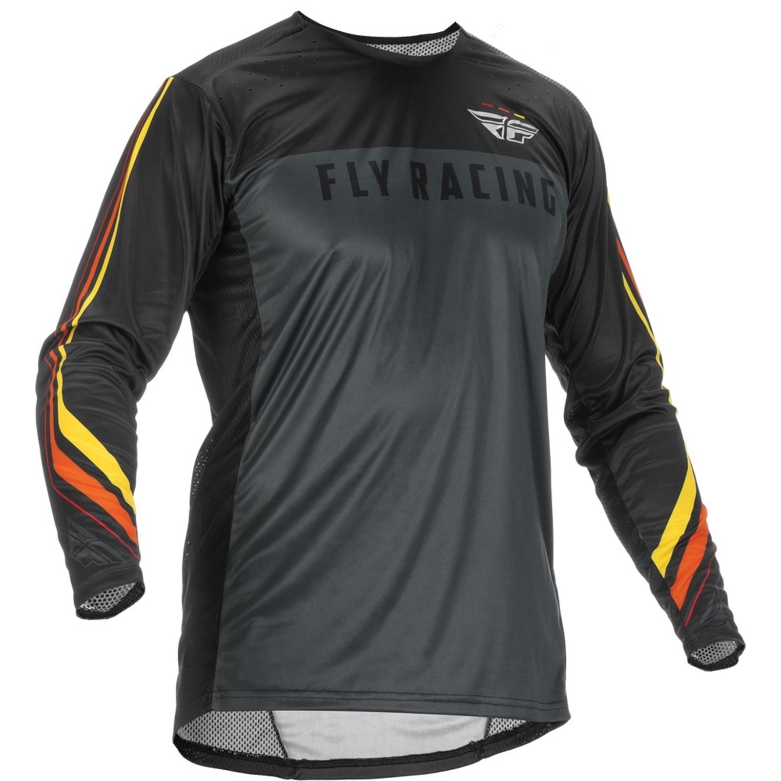 Fly Racing Lite SE Jersey - Metal/Red/Yellow - Small