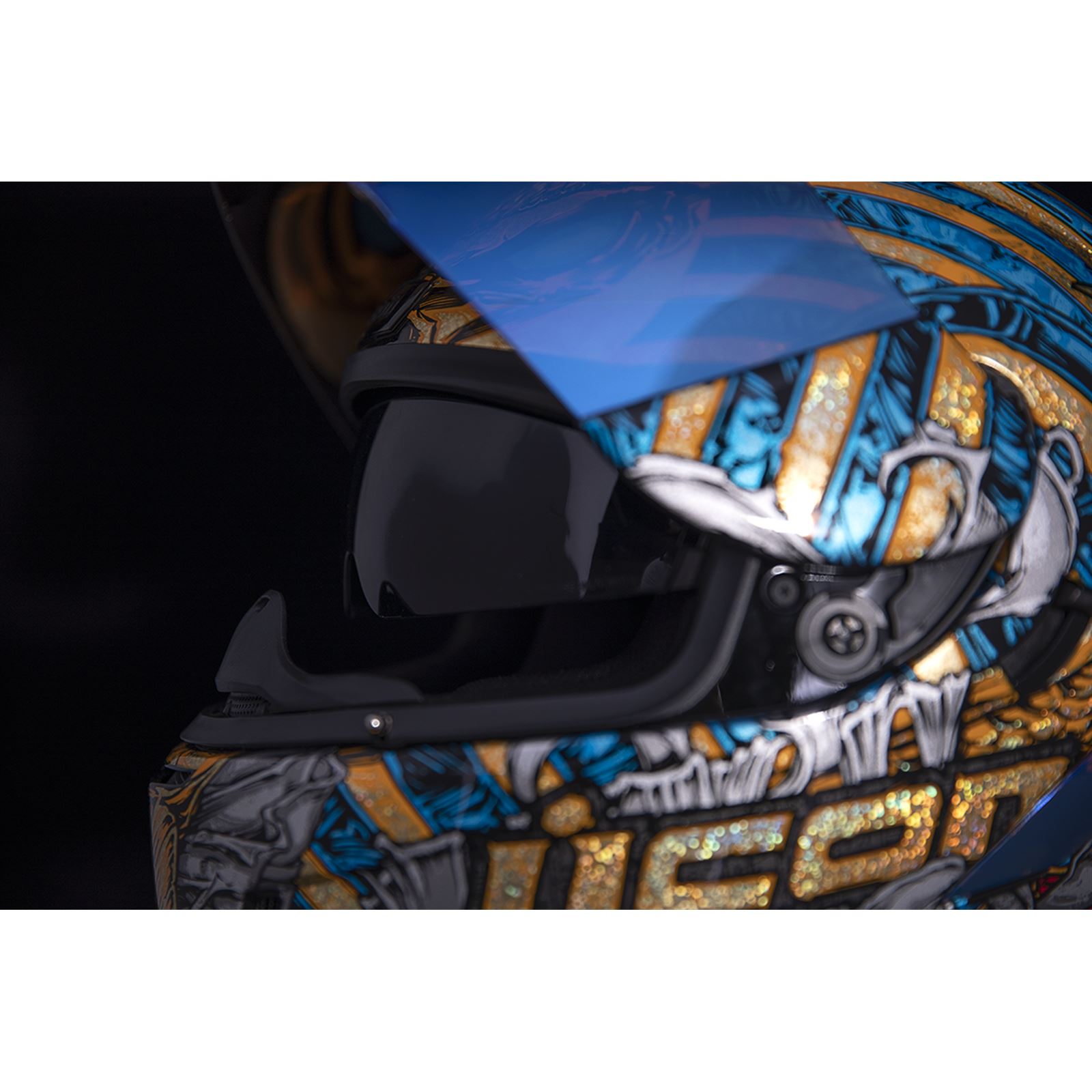 Icon Airframe Pro Pharaoh Helmet Casque Casco Icon Pharaoh Icon