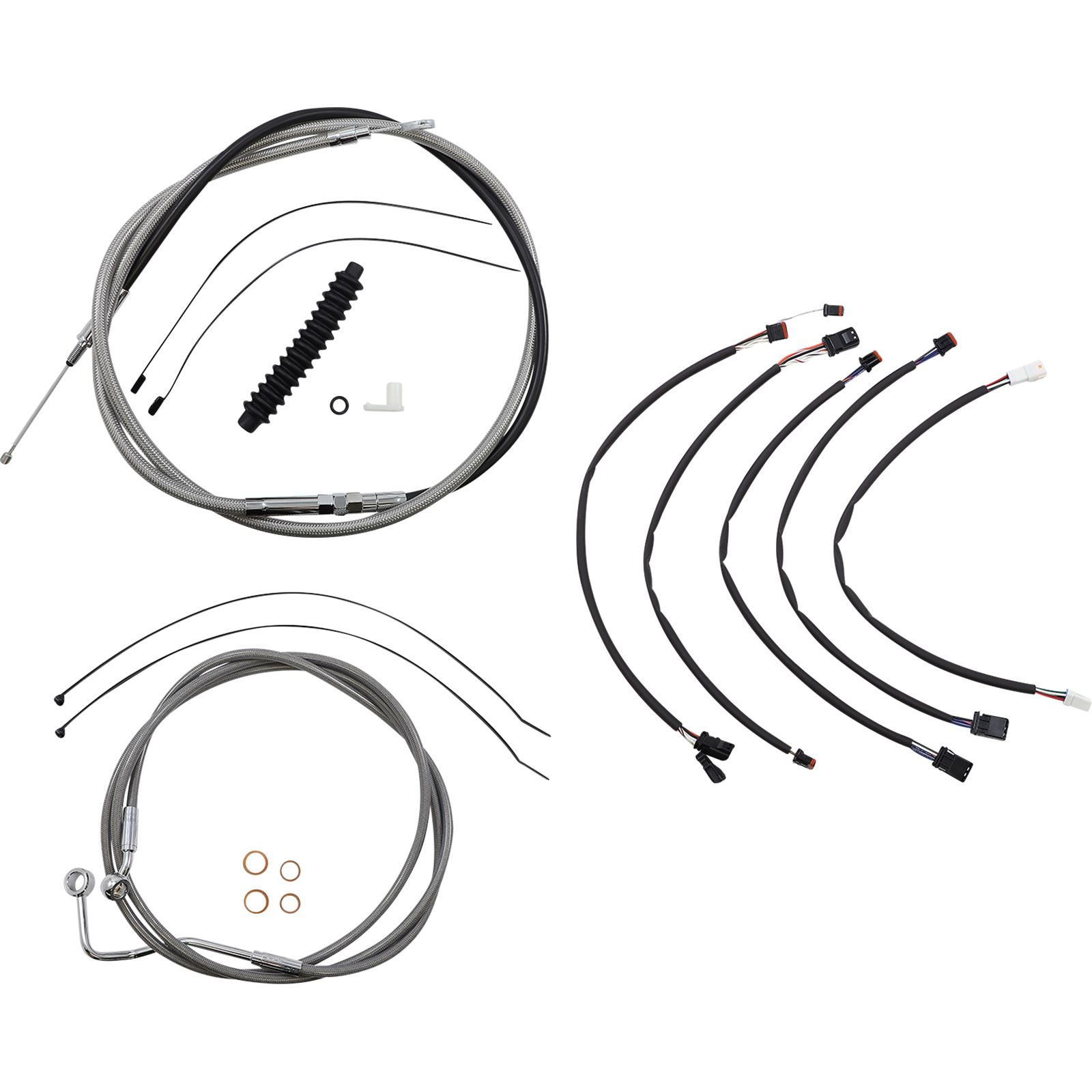 Magnum Control Cable Kit - XR - Stainless Steel/Chrome 