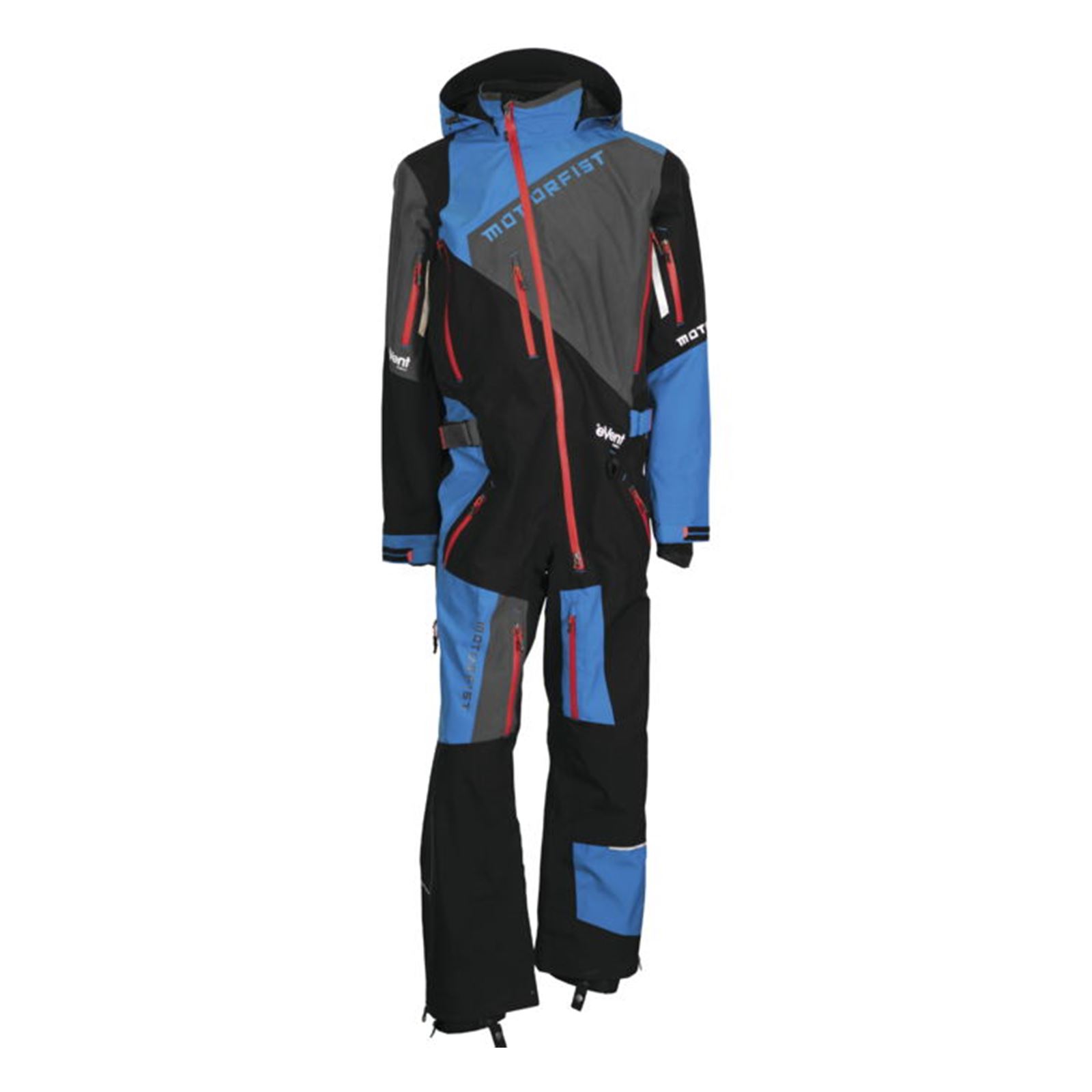Motorfist Blitz II Suit - Black/Blue - Medium Tall