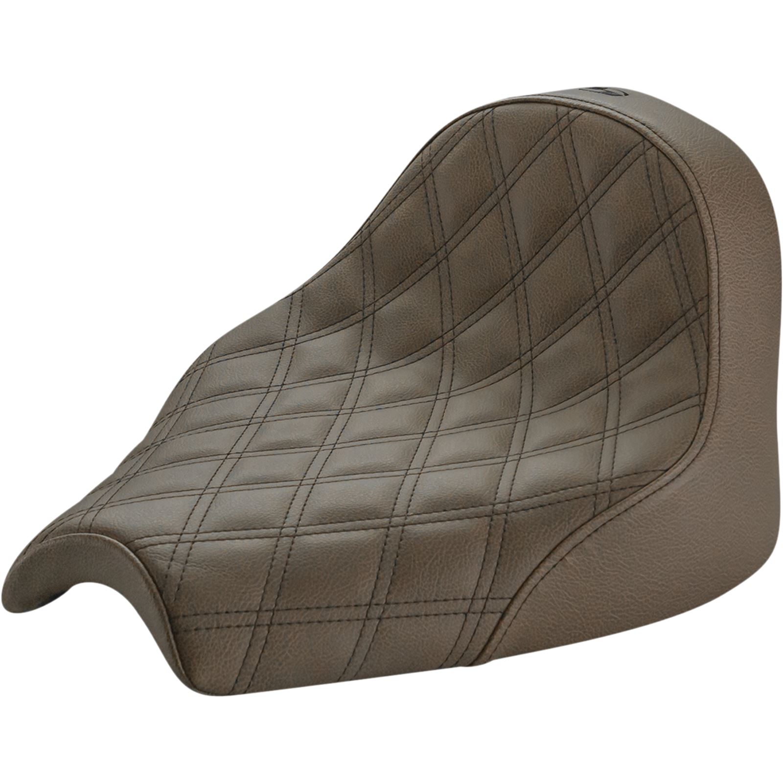 Saddlemen Seat Renegade Solo Lattice Stitched Brown Motorcycle