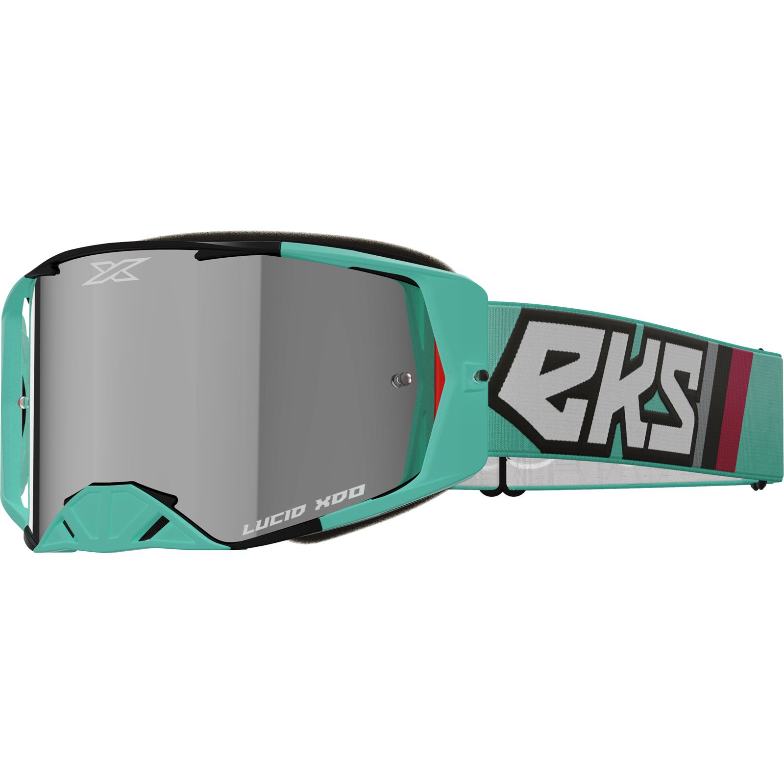EKS Brand Lucid Goggles Minty/Silver Mirror