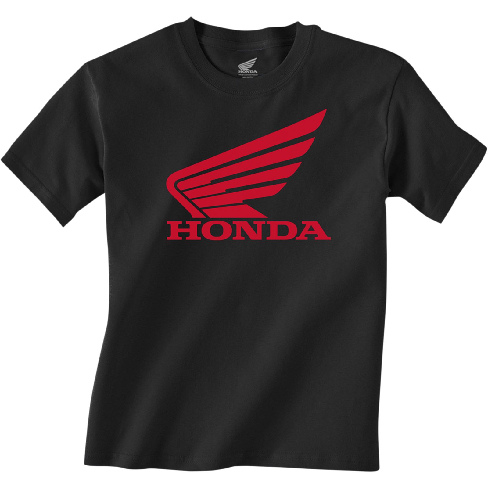 Honda Youth Honda Wing T-Shirt - Black - Small
