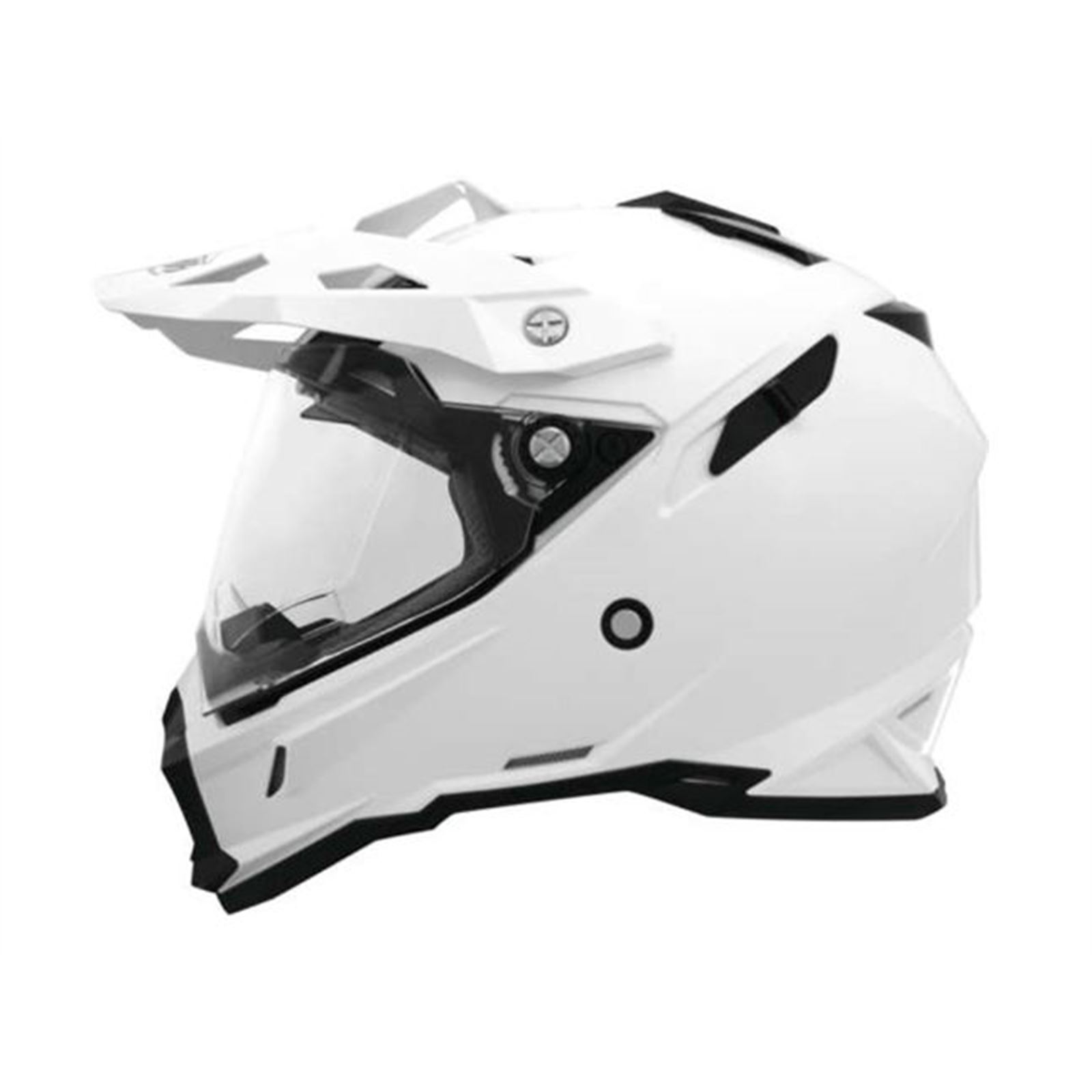 THH Helmets TX-28 Dual Sport Solid Helmet White, Small