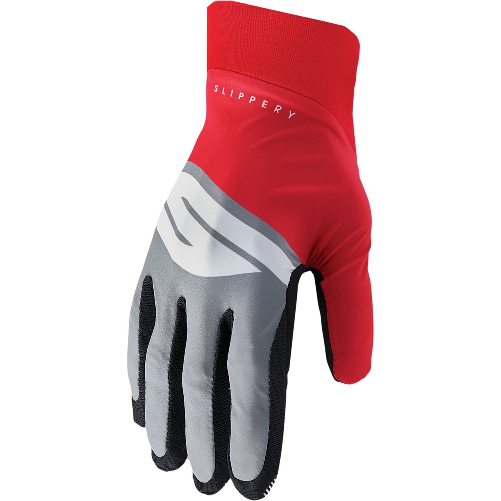 Slippery Flex Lite Gloves - Red/Charcoal - 2XL