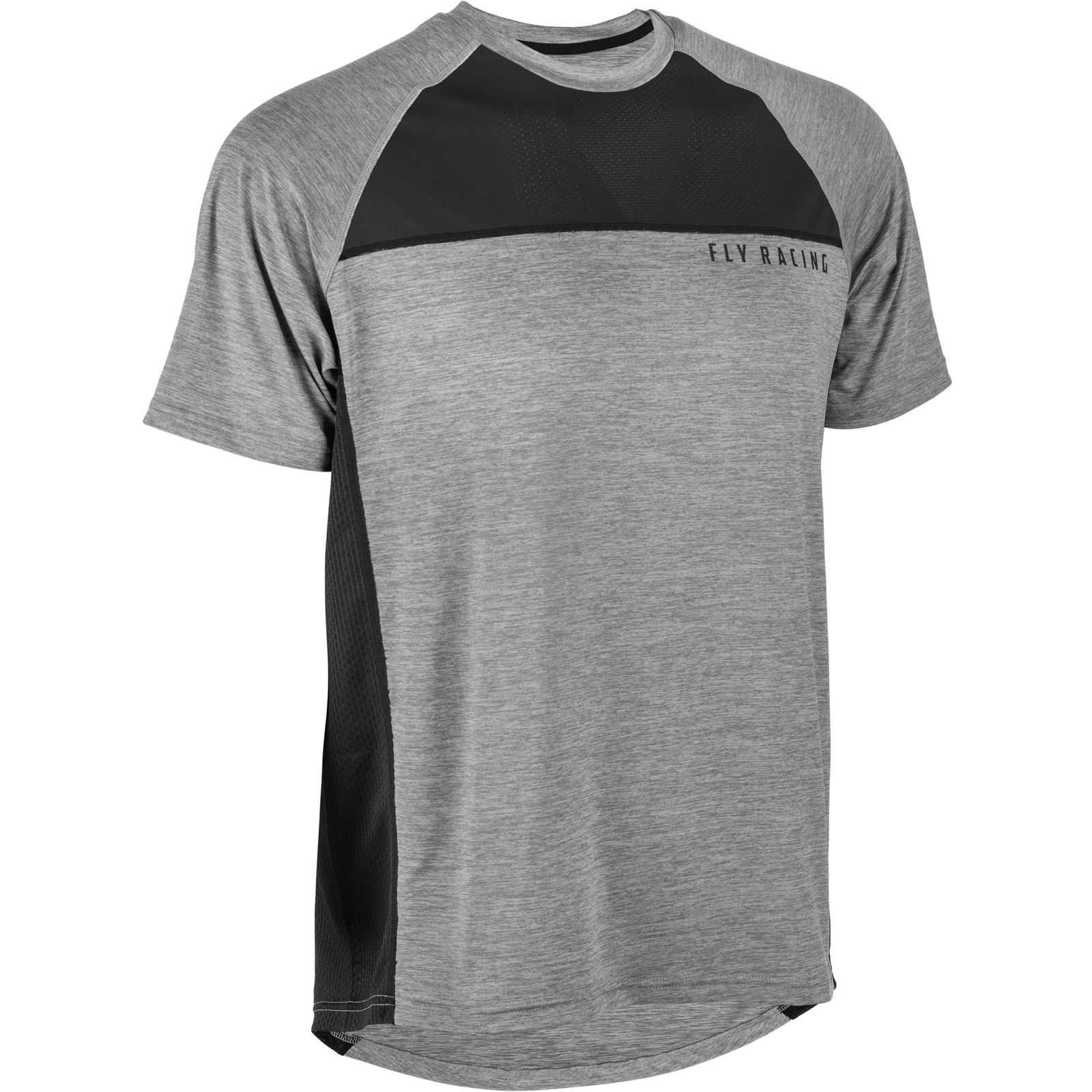 Fly Racing Super D Jersey Grey Heather, Large
