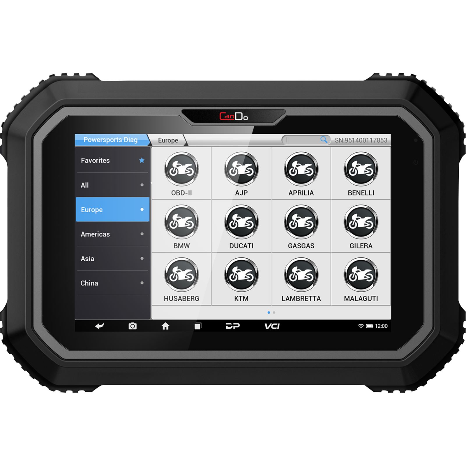 Cando Diagnostic Tool Moto Pro Motorcycle, ATV / UTV & Powersports