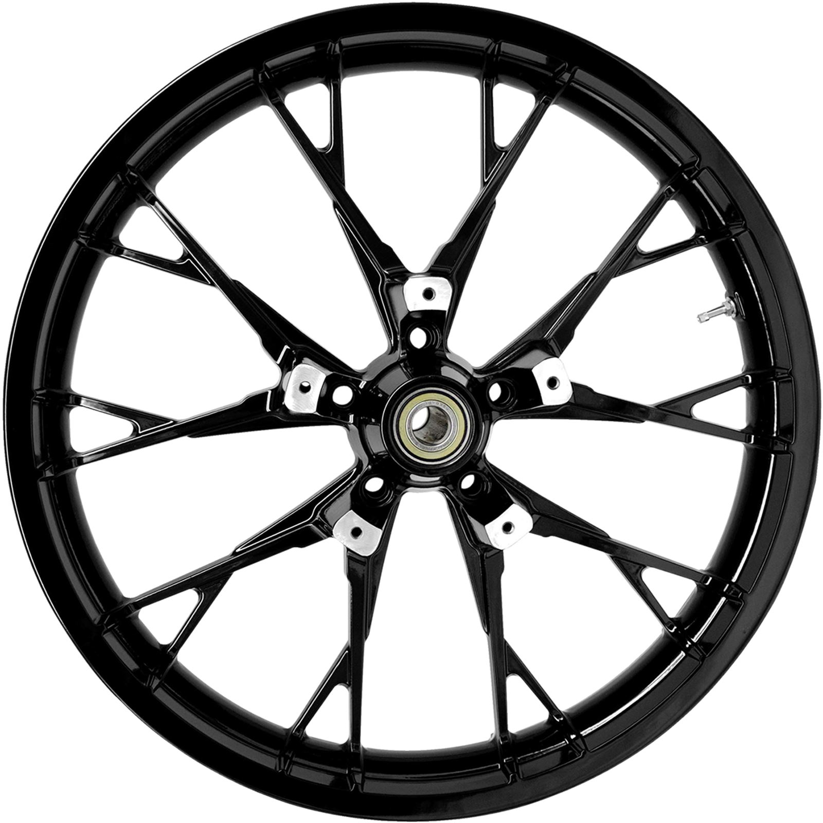 Coastal Moto Front Wheel - Marlin - Dual Disc/No ABS - Solid Black - 21"x3.50"