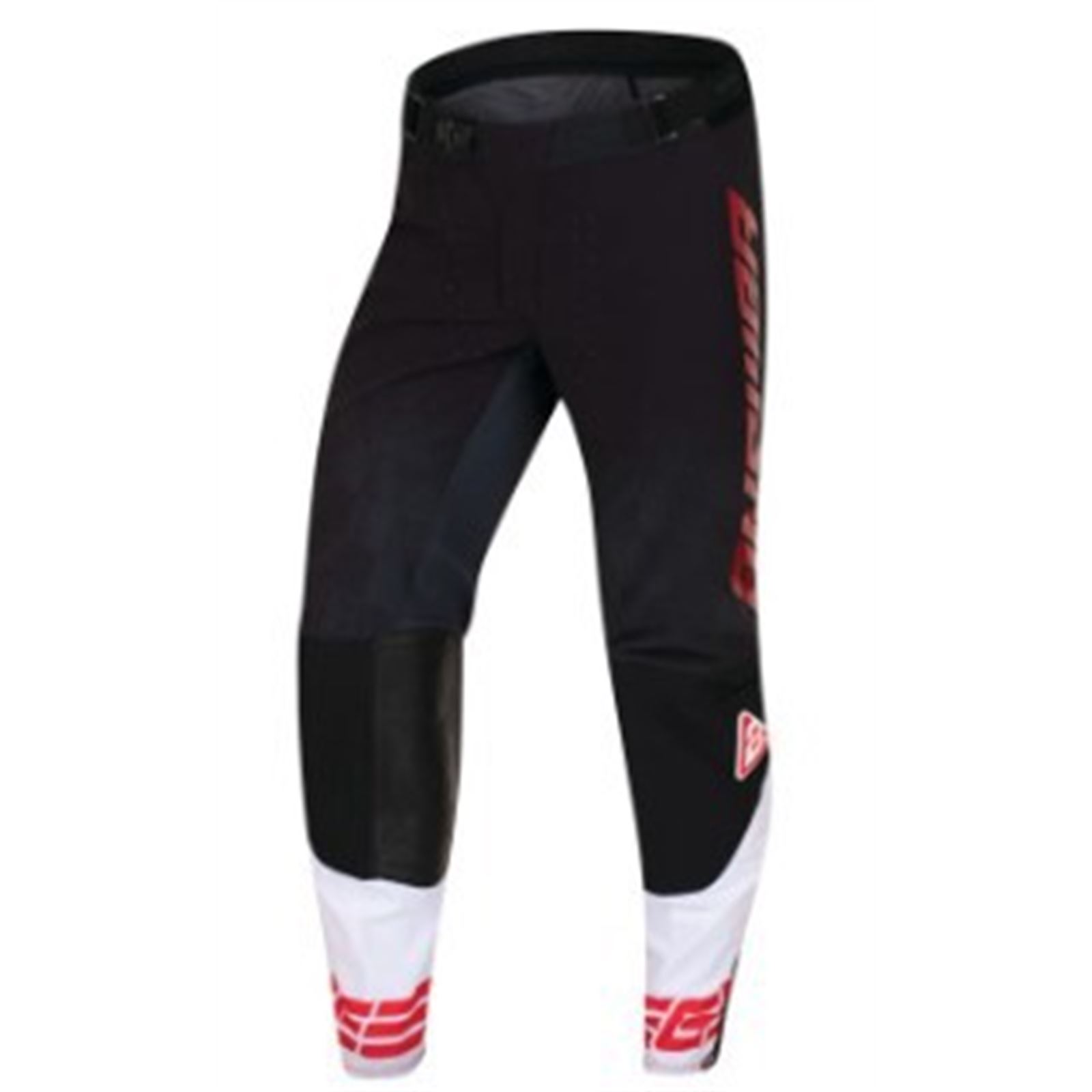 Moose Racing Motocross Pants Size 30 Black Red Adjustable Waist