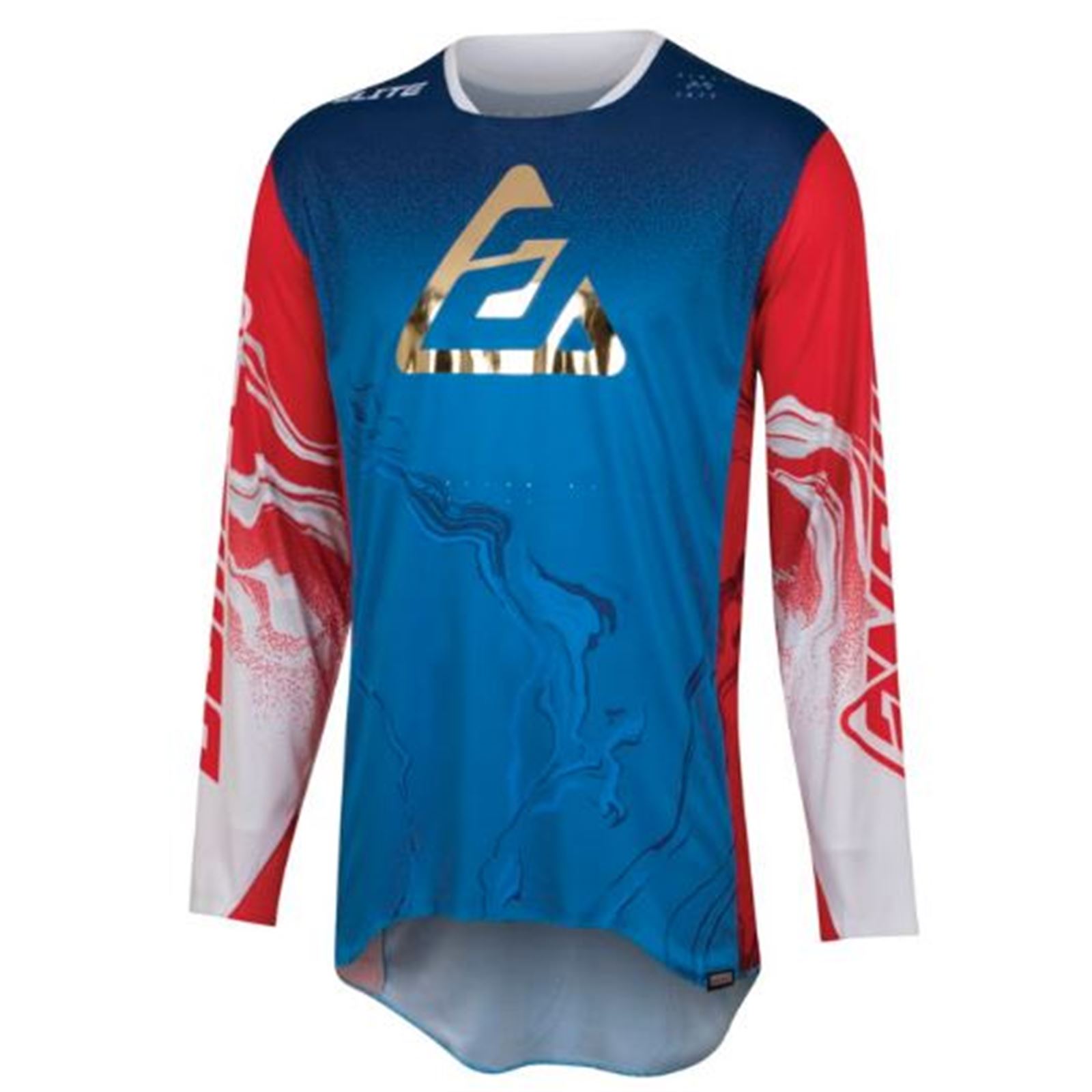 Answer Youth A23 Elite Fusion Jersey Red/White/Blue, Youth Medium