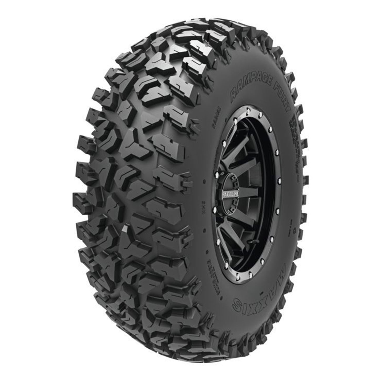 Maxxis Rampage Fury ML22 Radial Tire - 32X10.00R15 - 8/Ply - Motorcycle ...