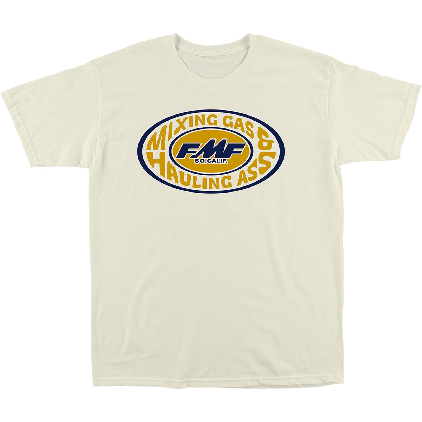 FMF Racing Trademark T-Shirt - Cream - Small