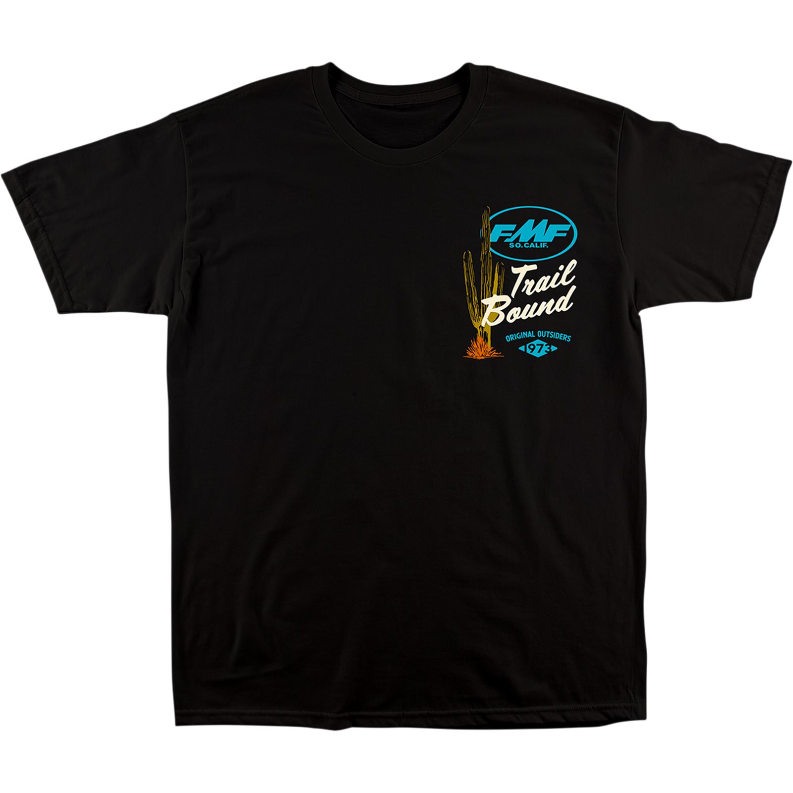 FMF Racing Trailbound T-Shirt - Black - XL