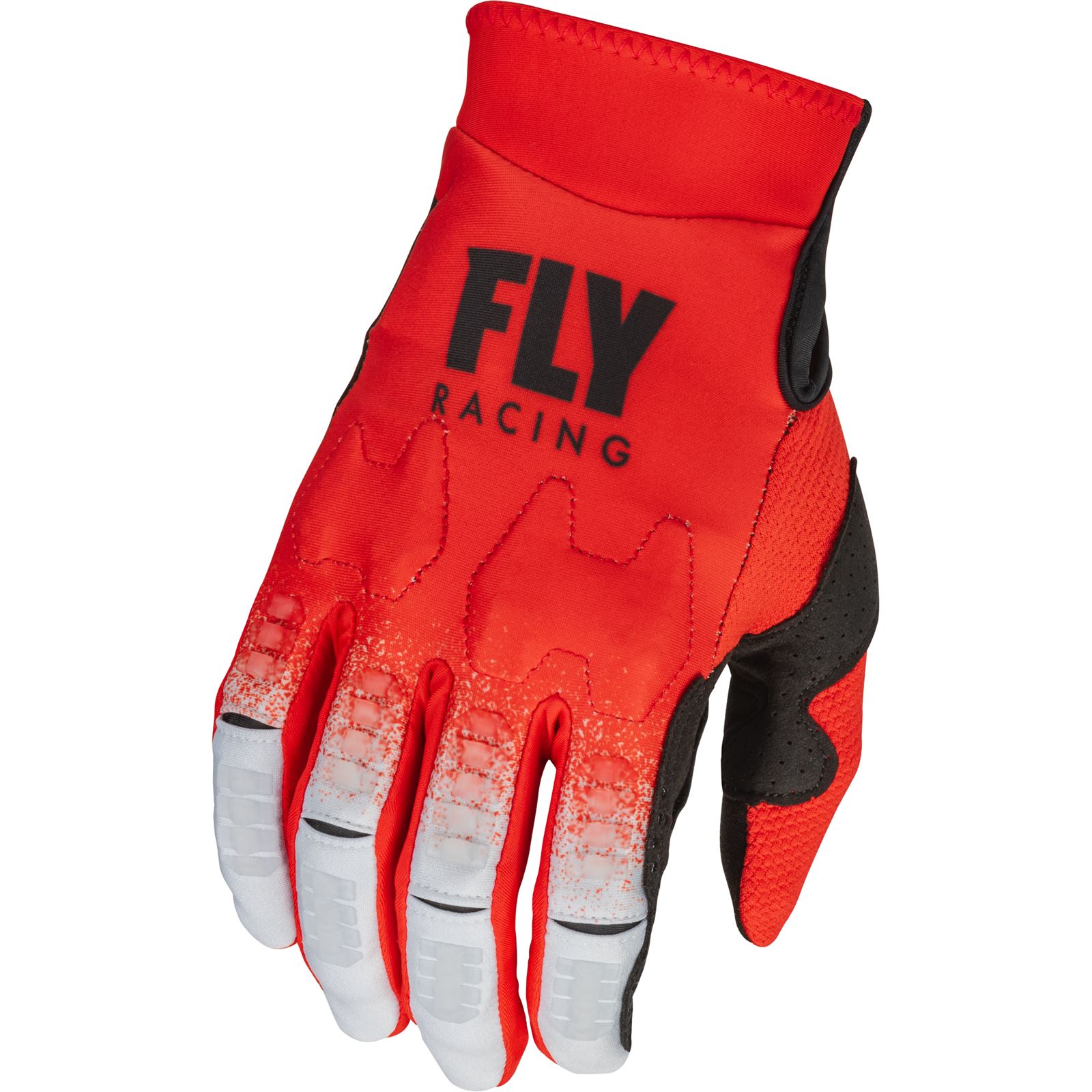 Fly Racing Evolution DST Gloves - Red/Grey - Medium
