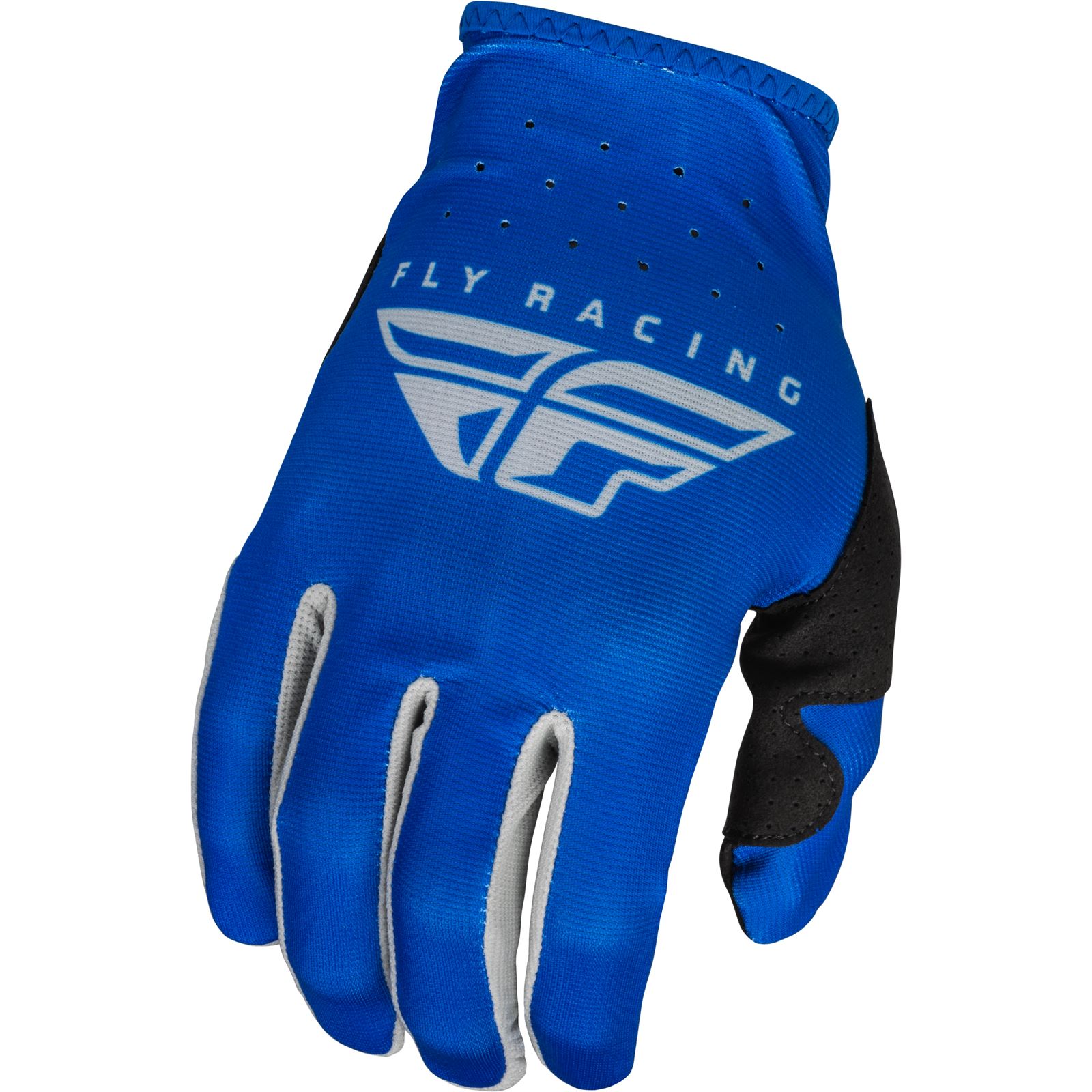Fly Racing Lite Gloves - Blue/Grey - Medium