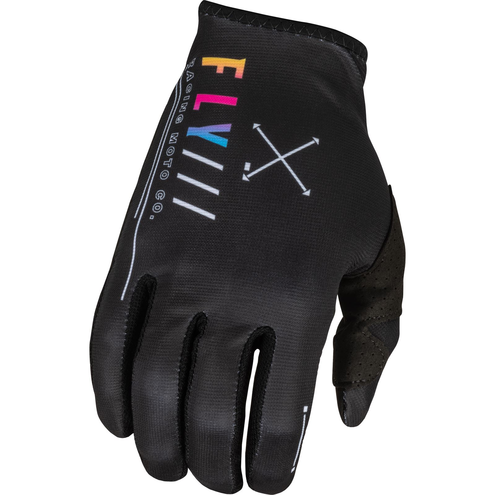 Fly Racing Lite S.E. Avenge Gloves - Black/Sunset - 2XL