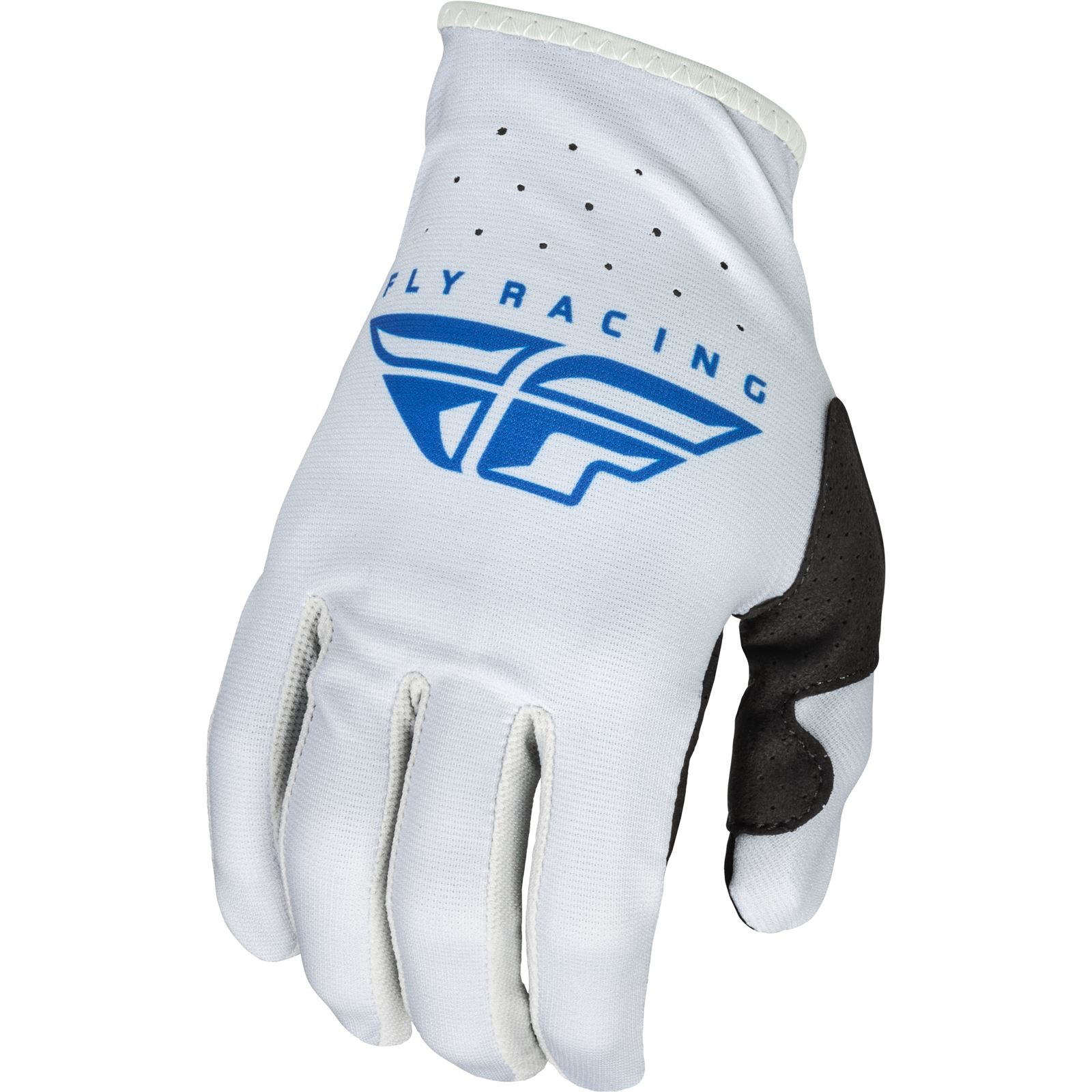Fly Racing Lite Gloves - Grey/Blue - 2XL