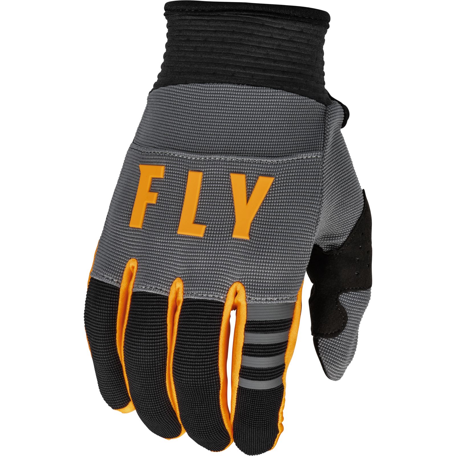 Fly Racing Youth F-16 Gloves - Dark Grey/Black/Orange - Medium