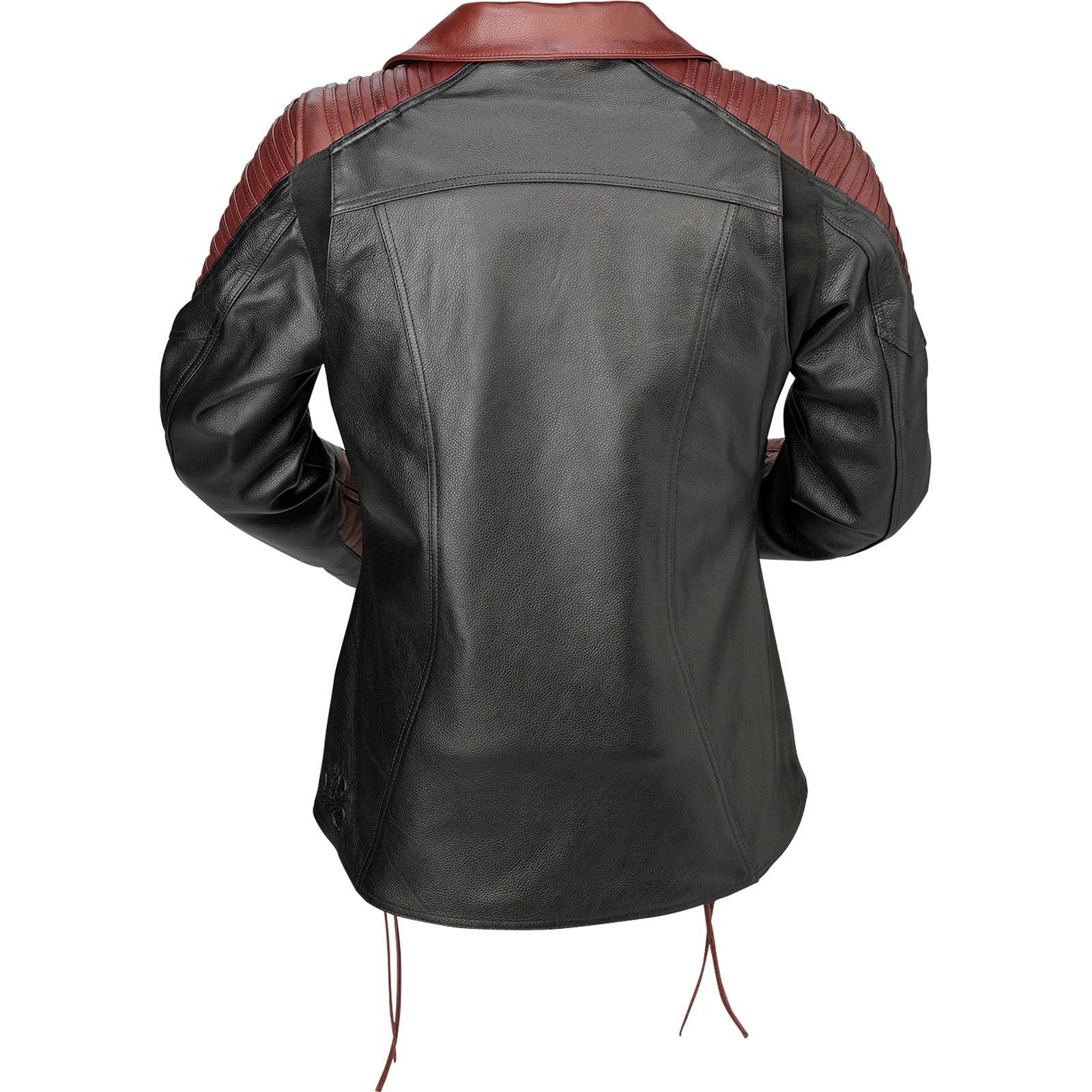 Z1R Women's Combiner Leather Jacket
