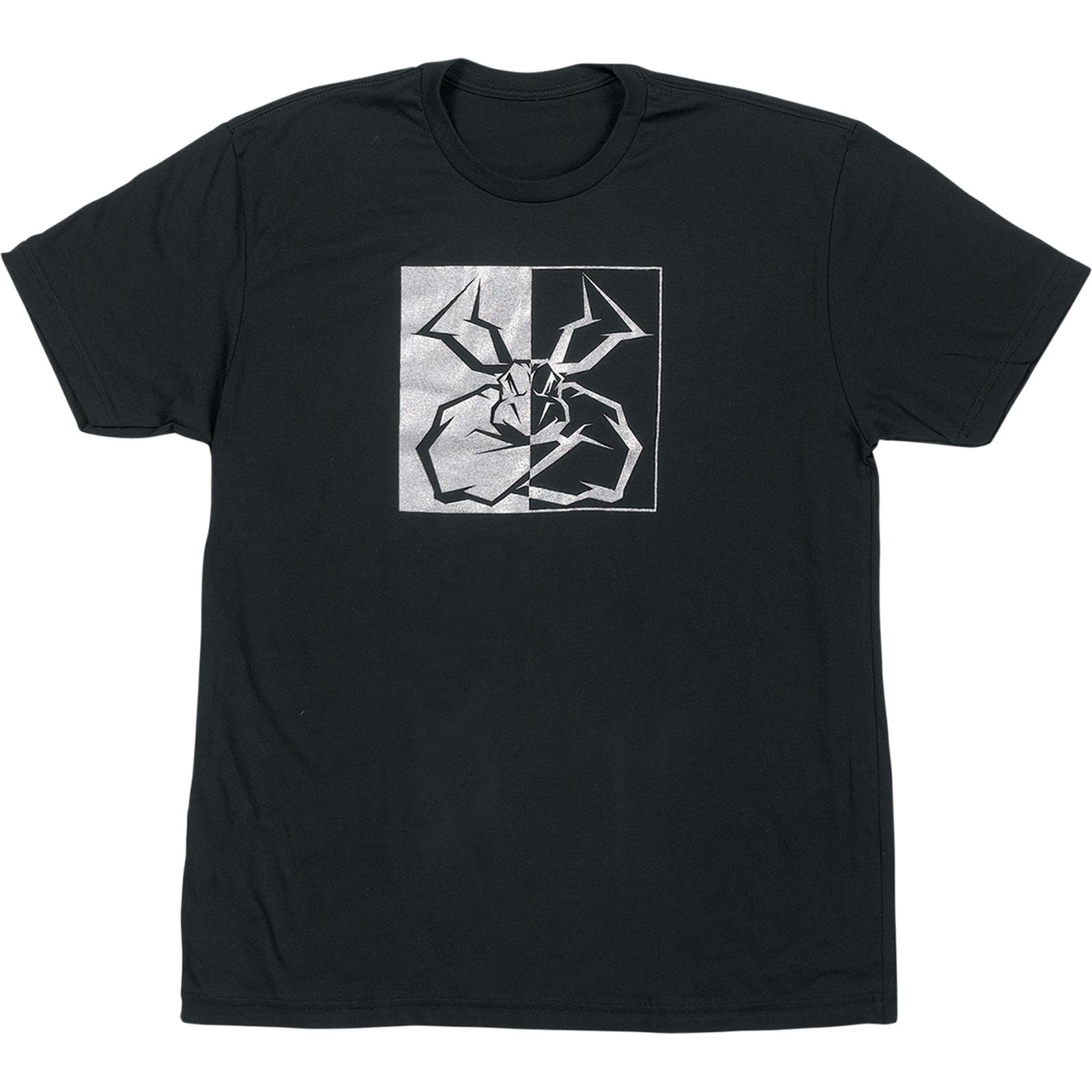 Moose Racing Split Personality T-Shirt - Black
