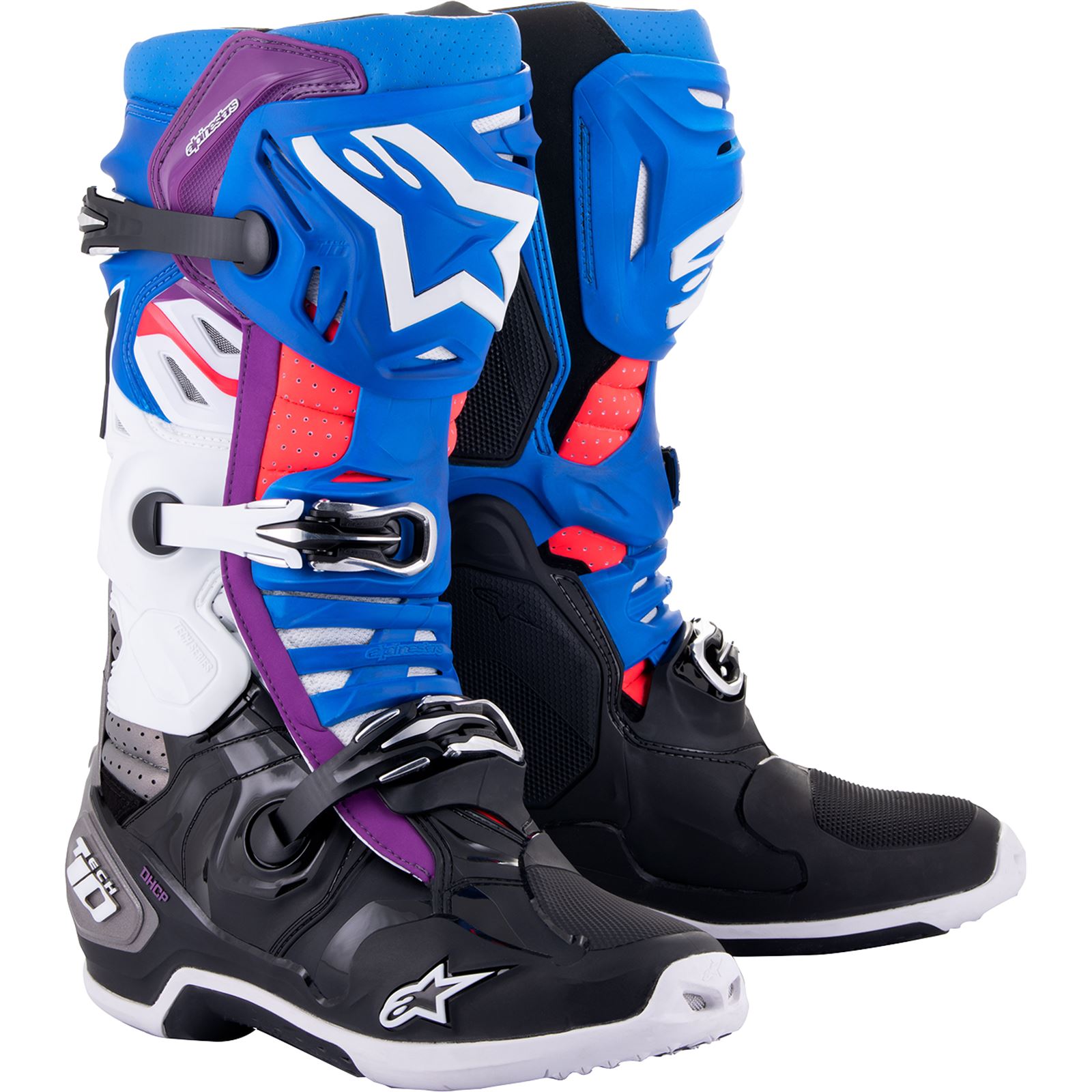 Dirt bike boots on sale blue