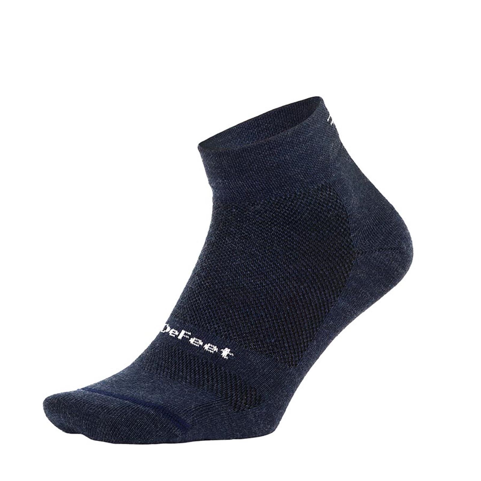 DeFeet Wooleator Pro 1'' Logo Socks - Navy - Large