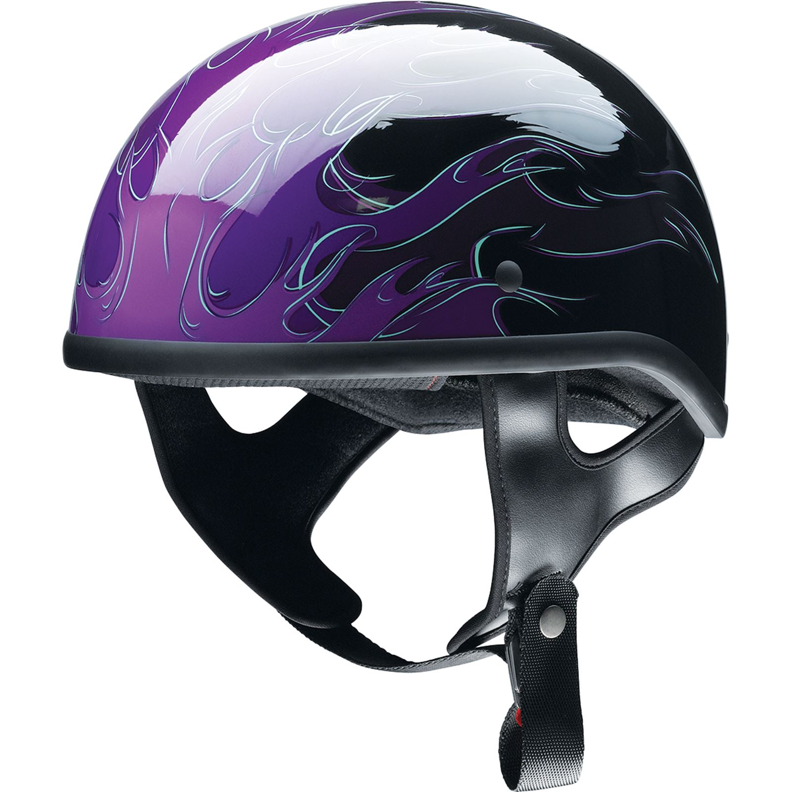 Purple Motorcycle Gear Small Womens Motorcycle Helmets VOSS 707FRP