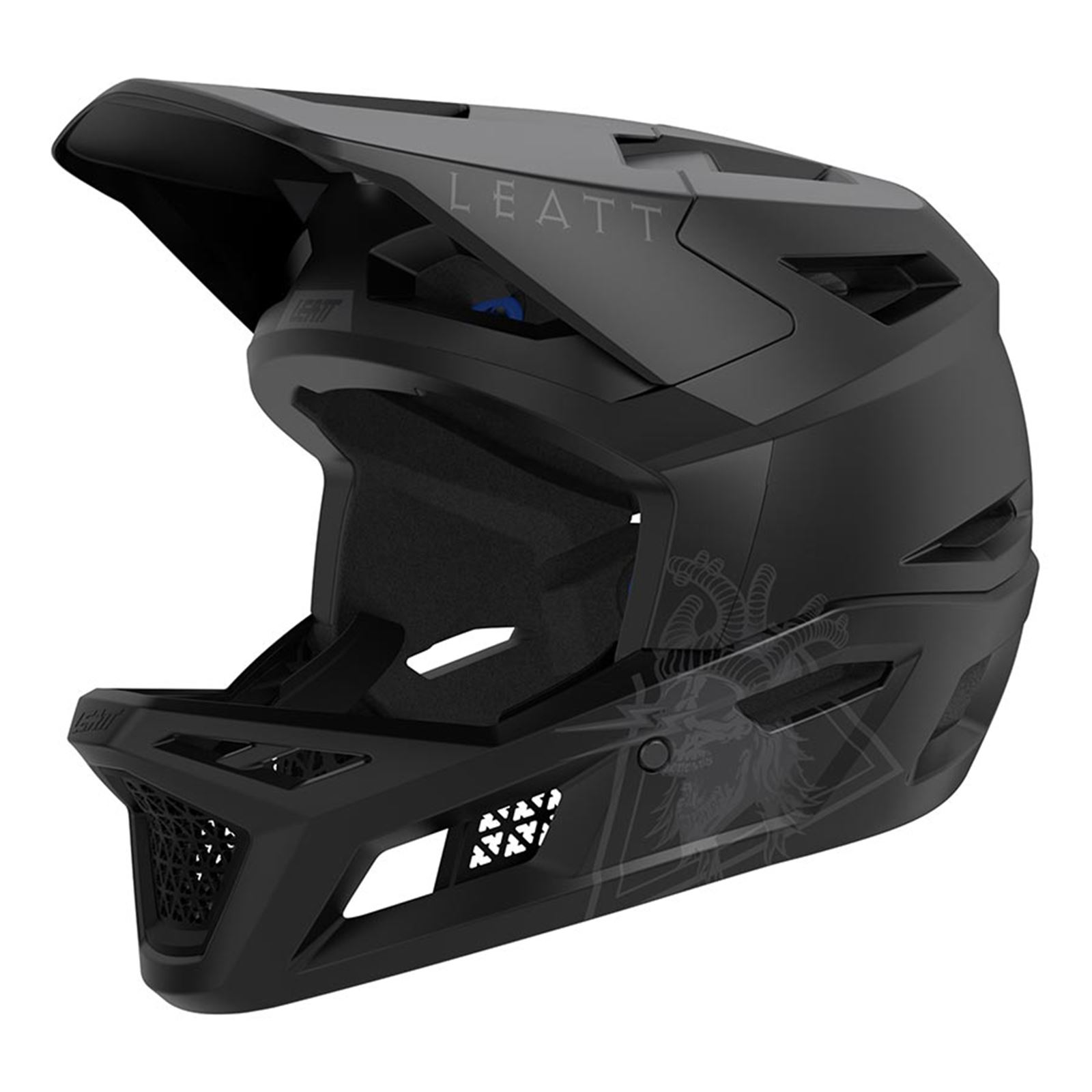 Leatt MTB Gravity 4.0 Men Full Face Helmet - Stealth - Large 59 