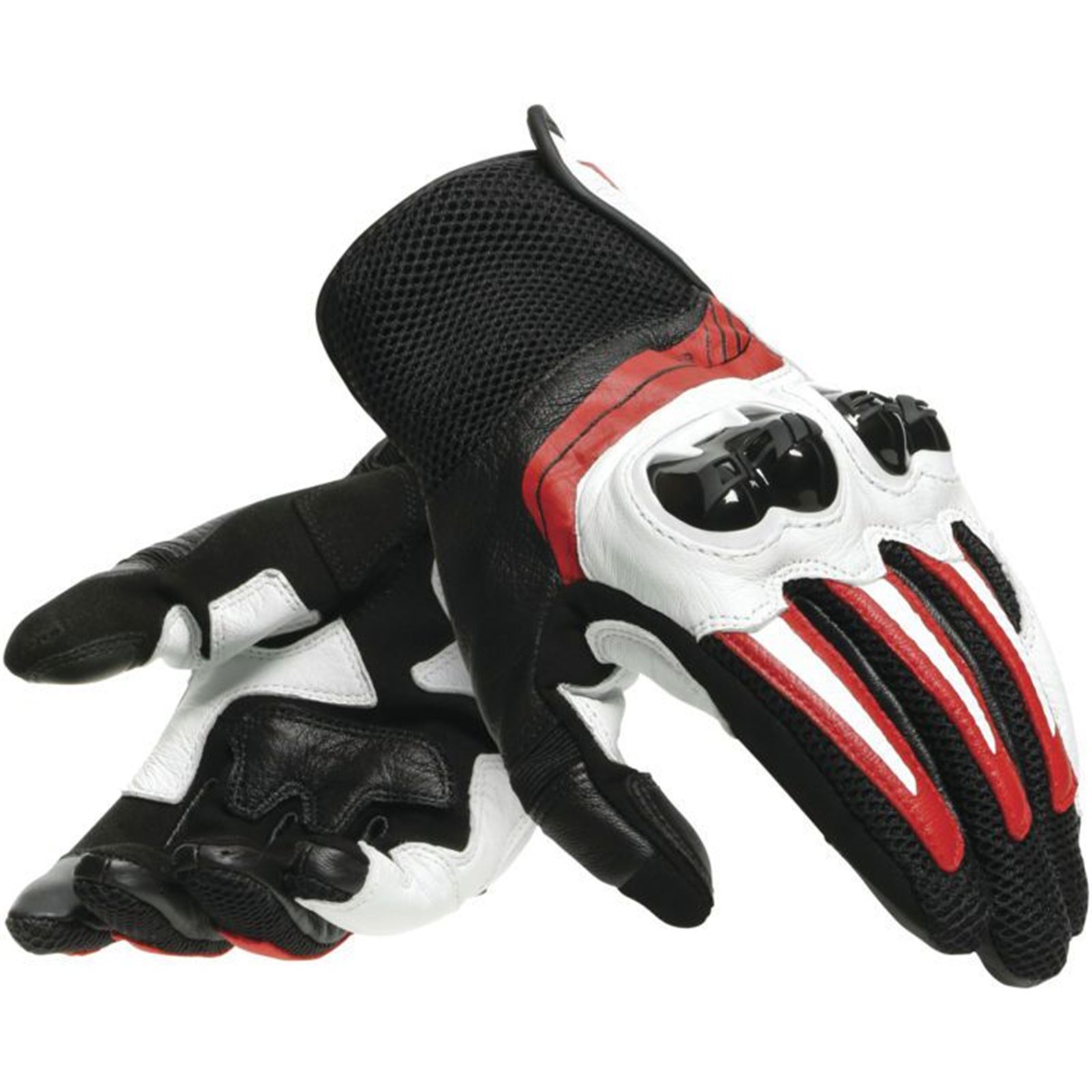 Dainese Mig 3 Gloves - XL - Black/White/Red